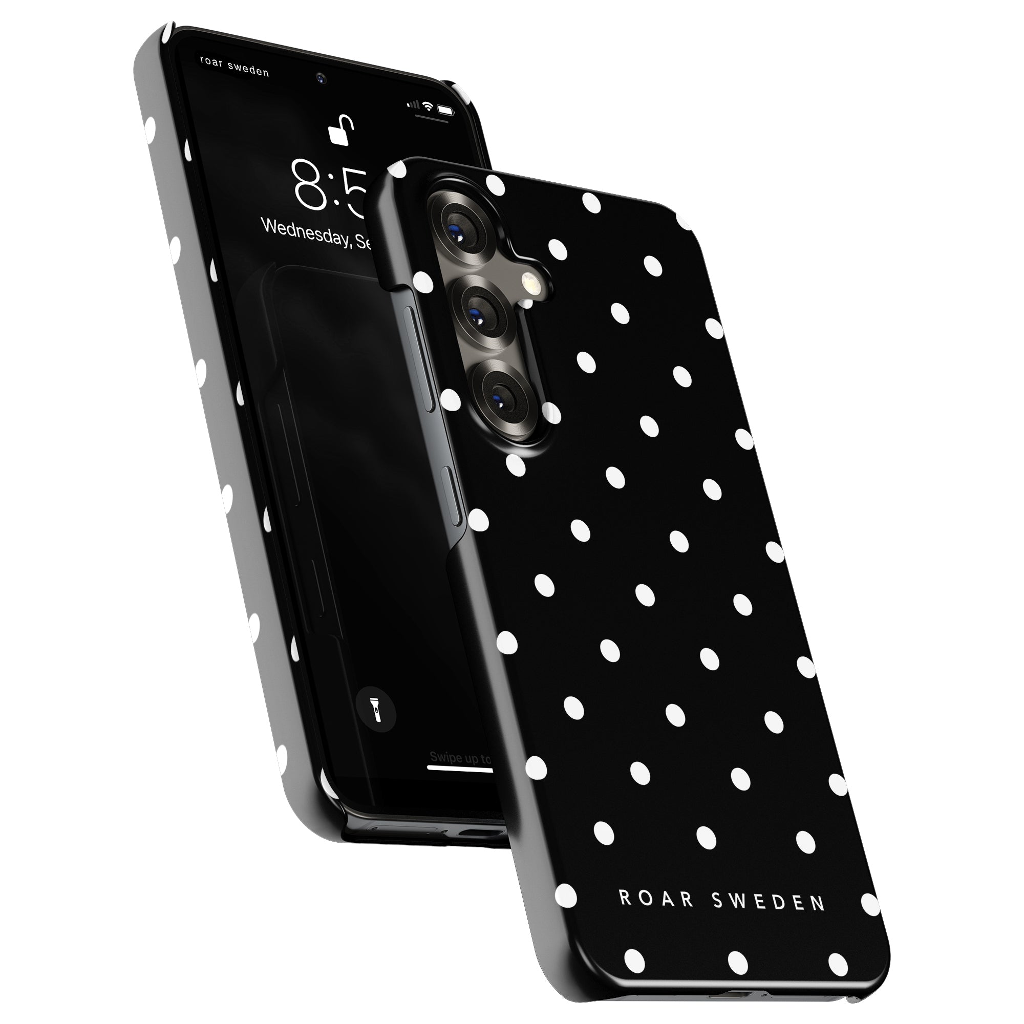 Slim mobilskal – Orca Dots