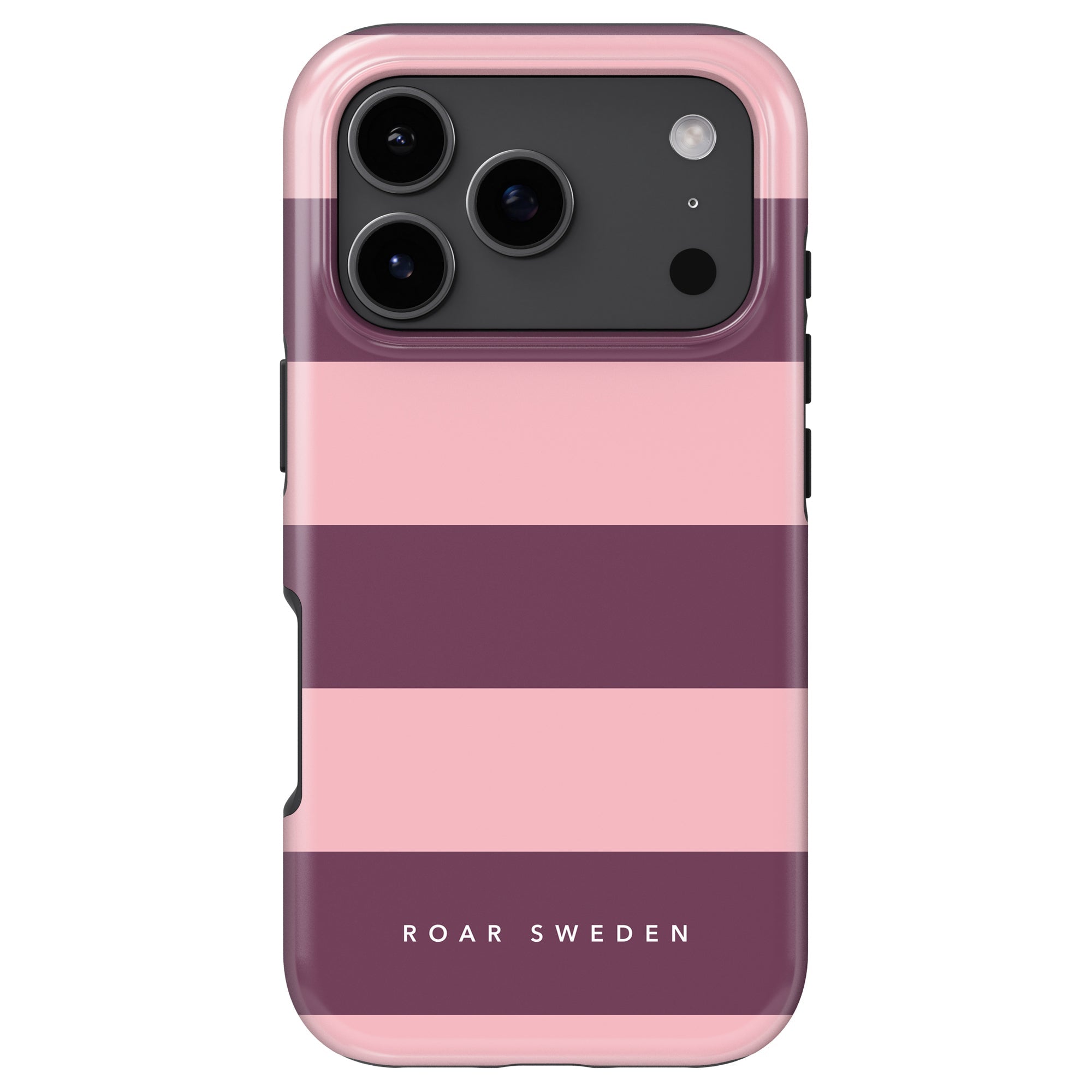 Orchid Stripes - Magsafe Tough Case - Roar Sweden