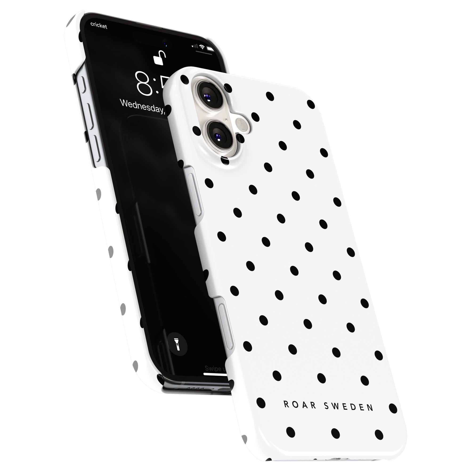Slim mobilskal – Panda Dots