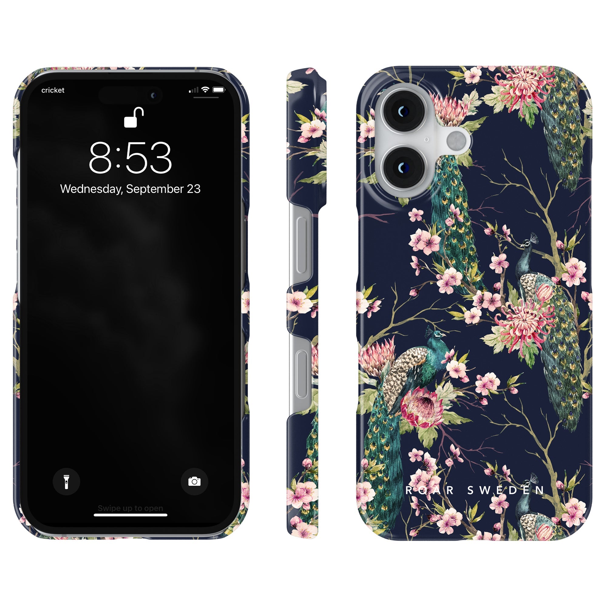 Slim mobilskal – Peafowl