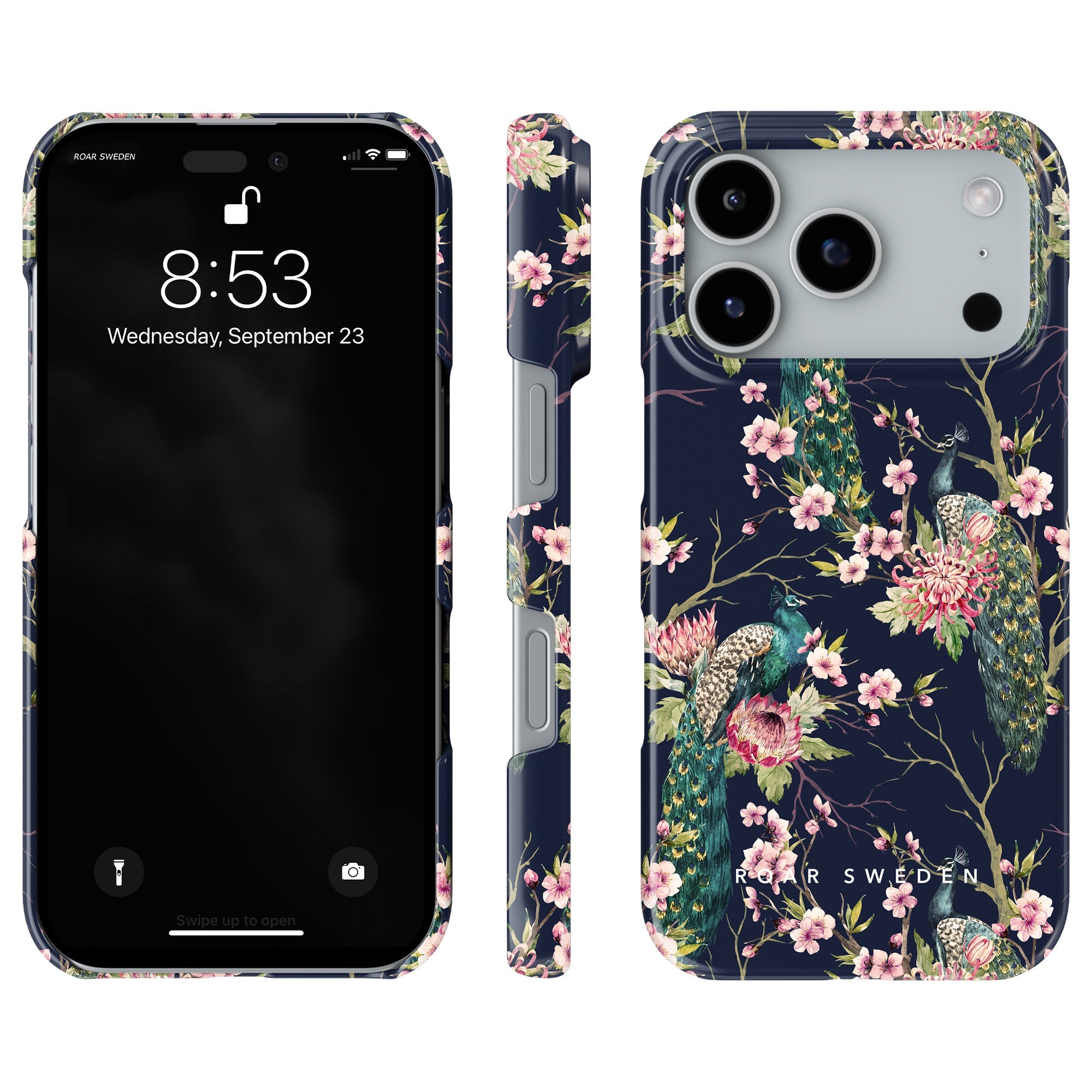 Slim mobilskal – Peafowl