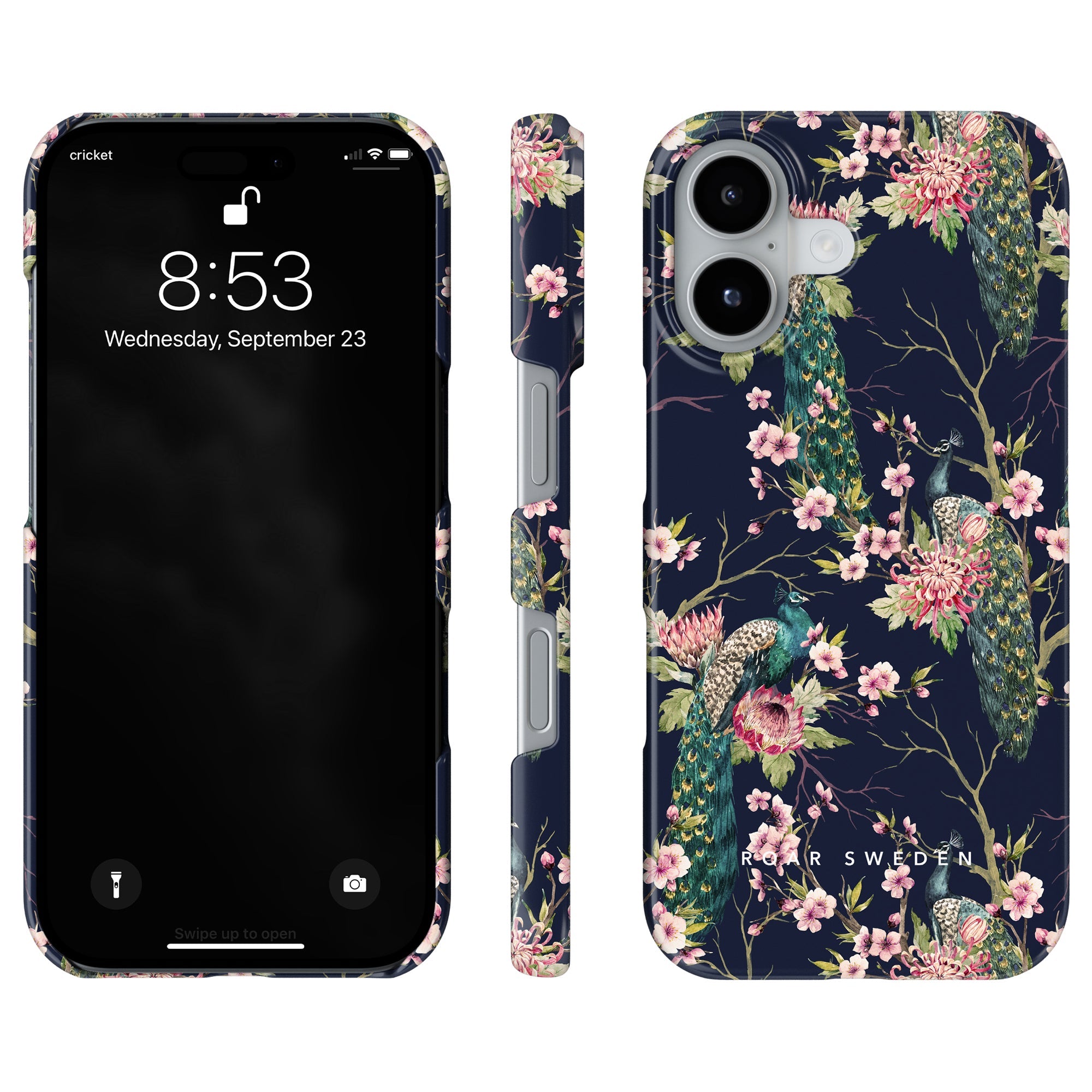 Slim mobilskal – Peafowl