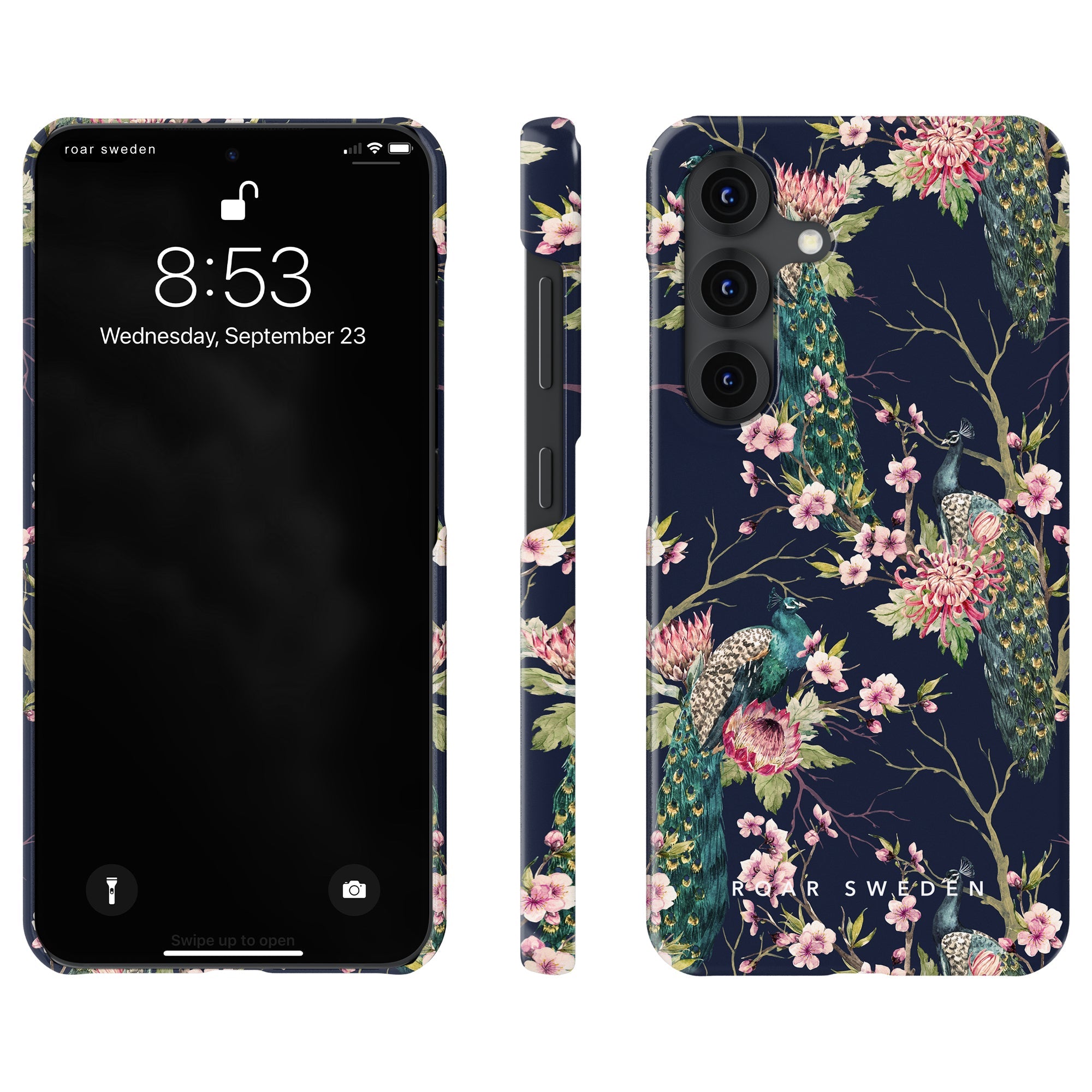Slim mobilskal – Peafowl