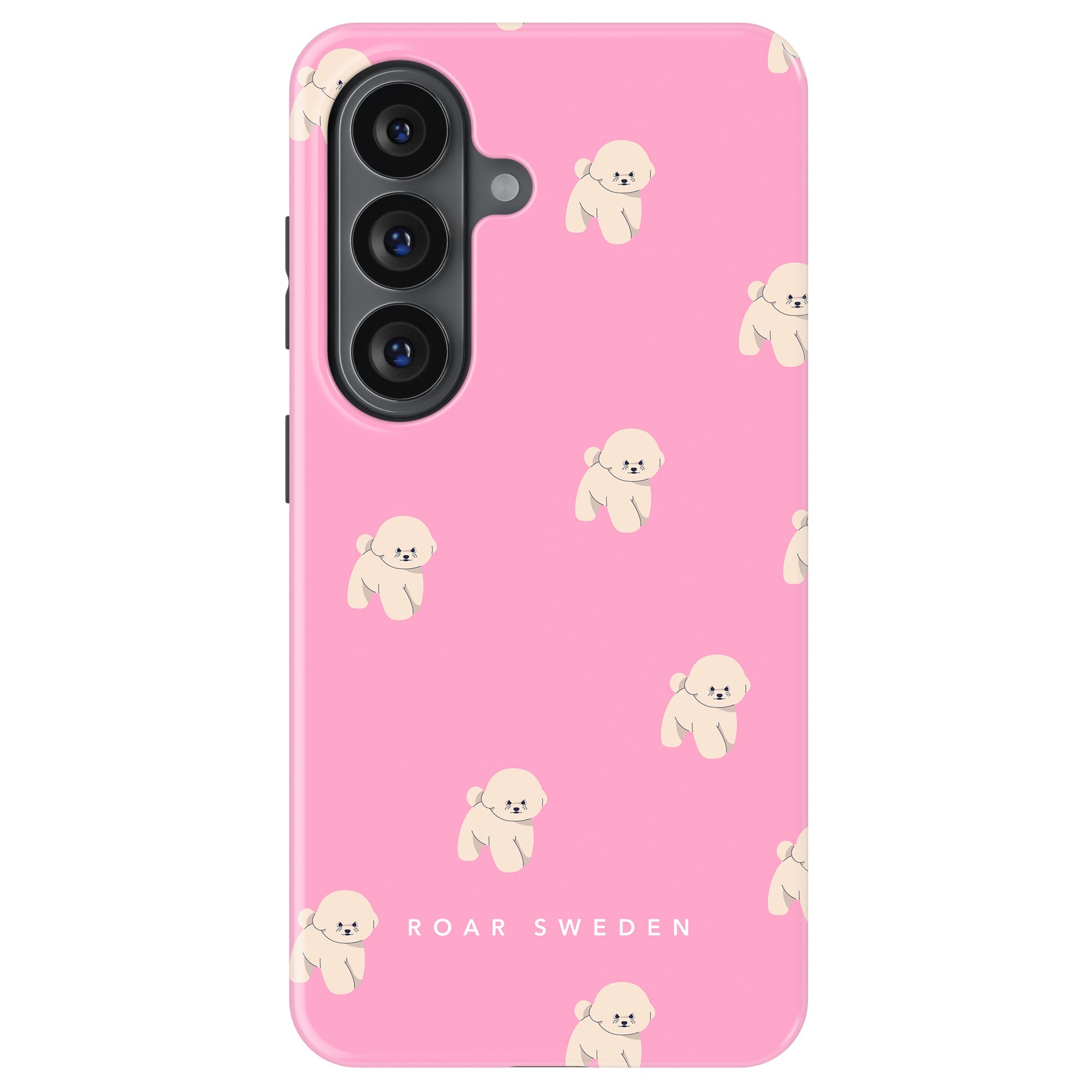 Tough mobilskal – Pink Bichon