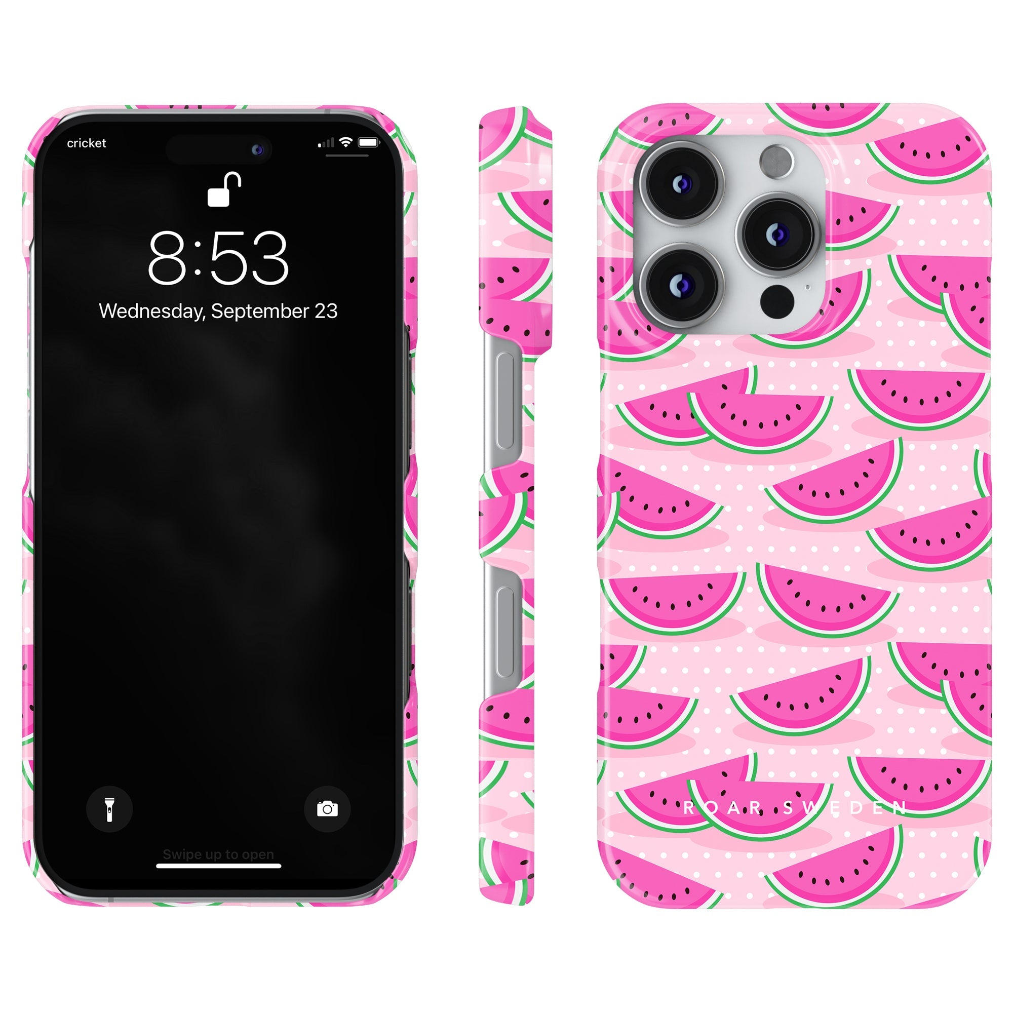 Slim mobilskal – Pink Melons