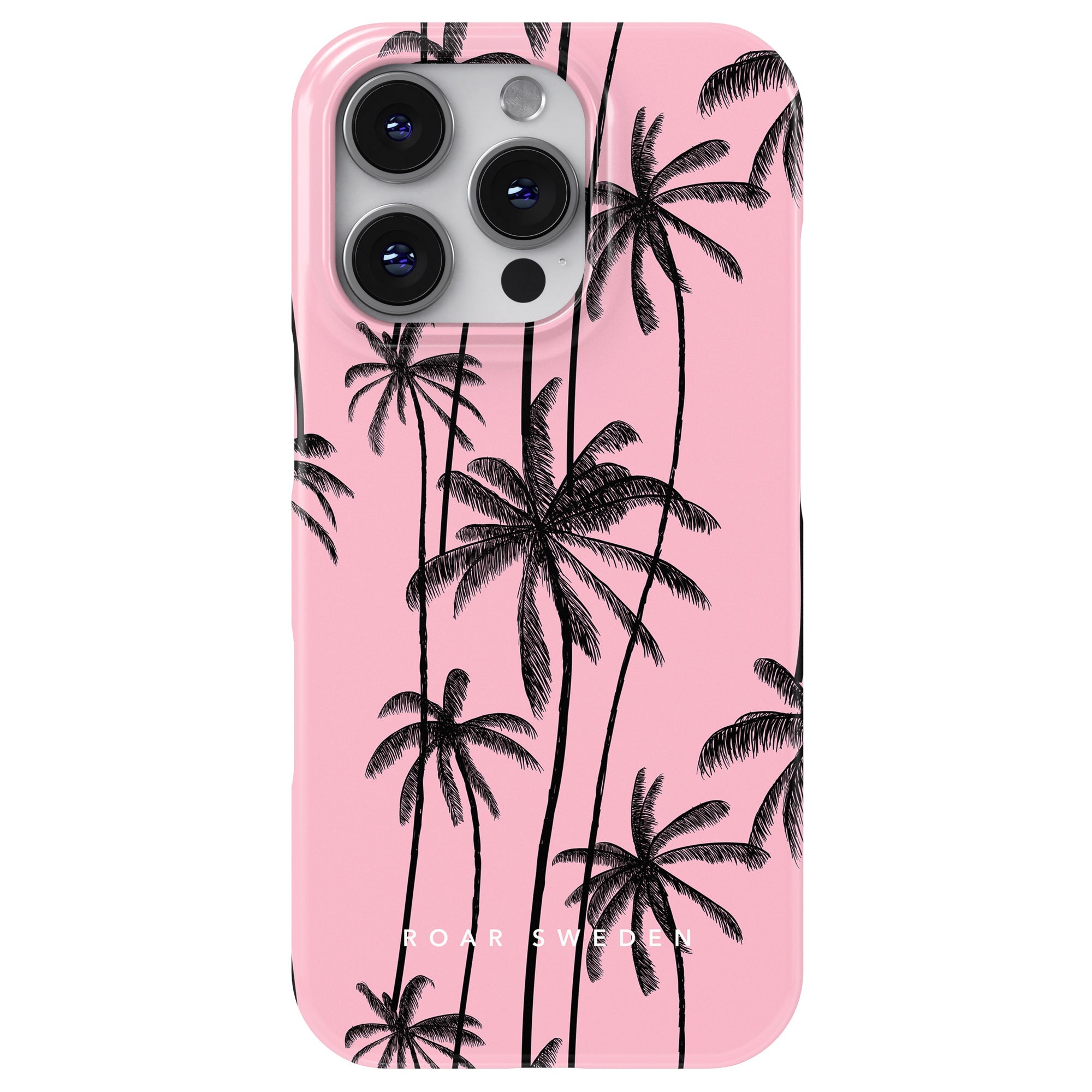 Slim mobilskal – Pink Palms