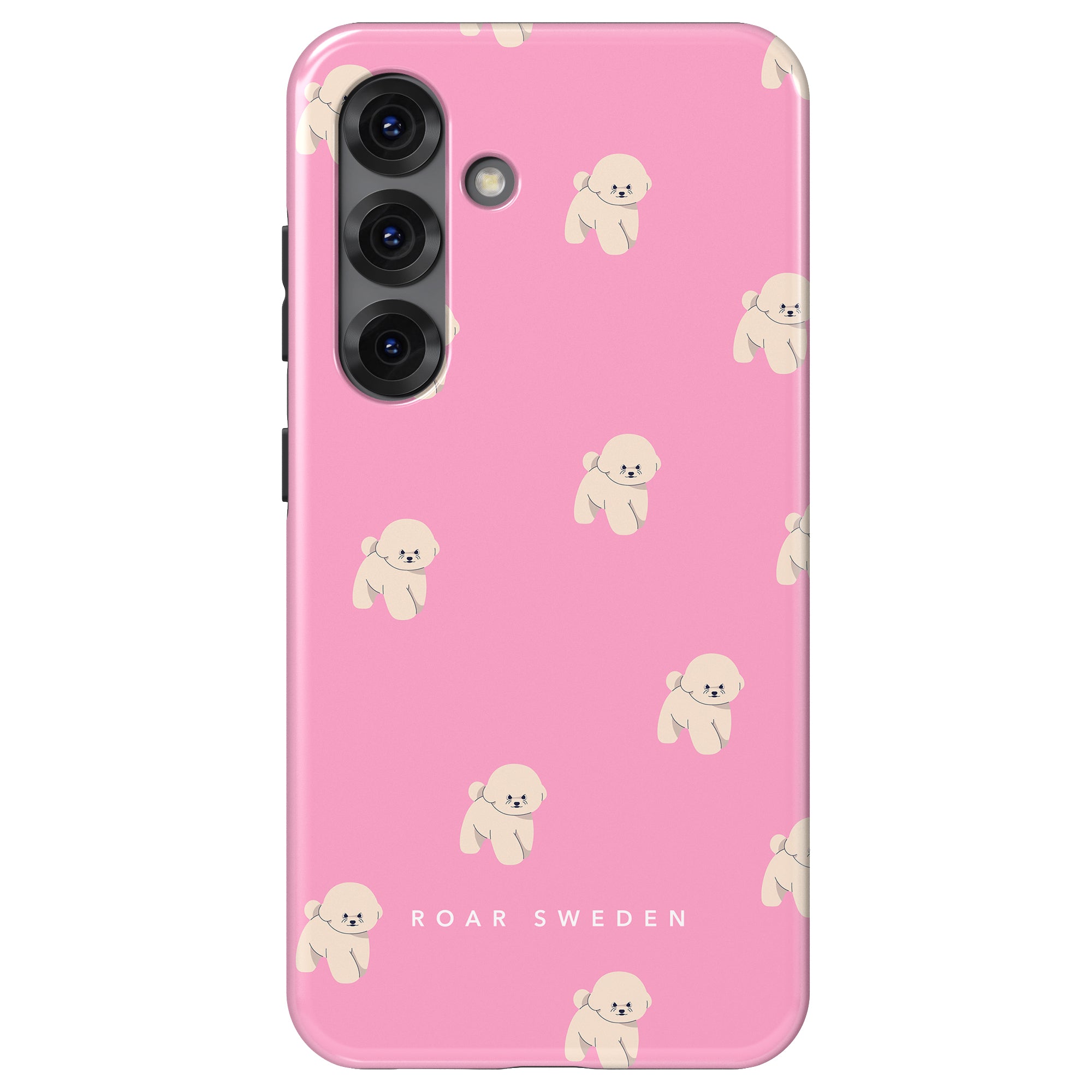 Tough mobilskal – Pink Bichon