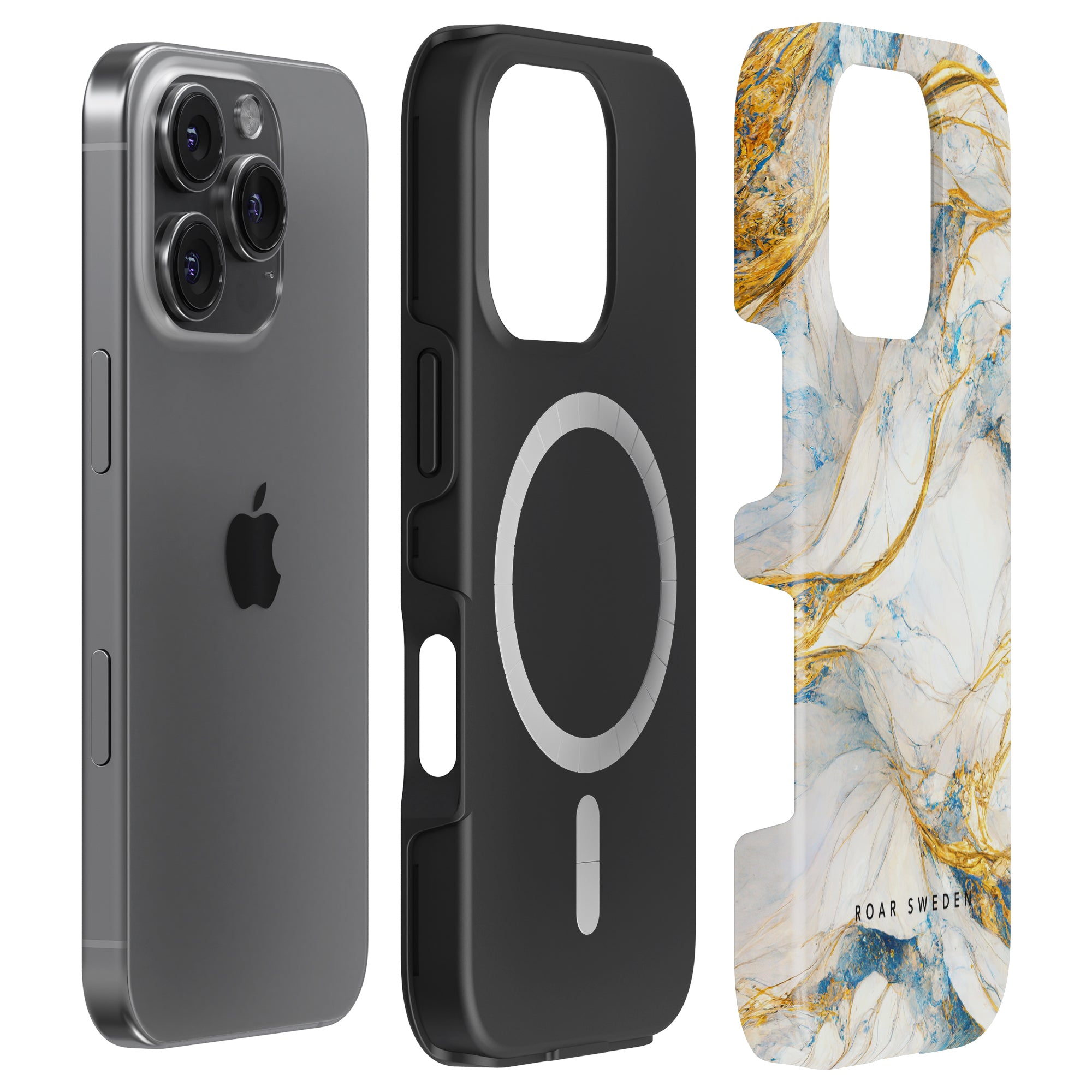 MagSafe mobilskal – Queen Marble