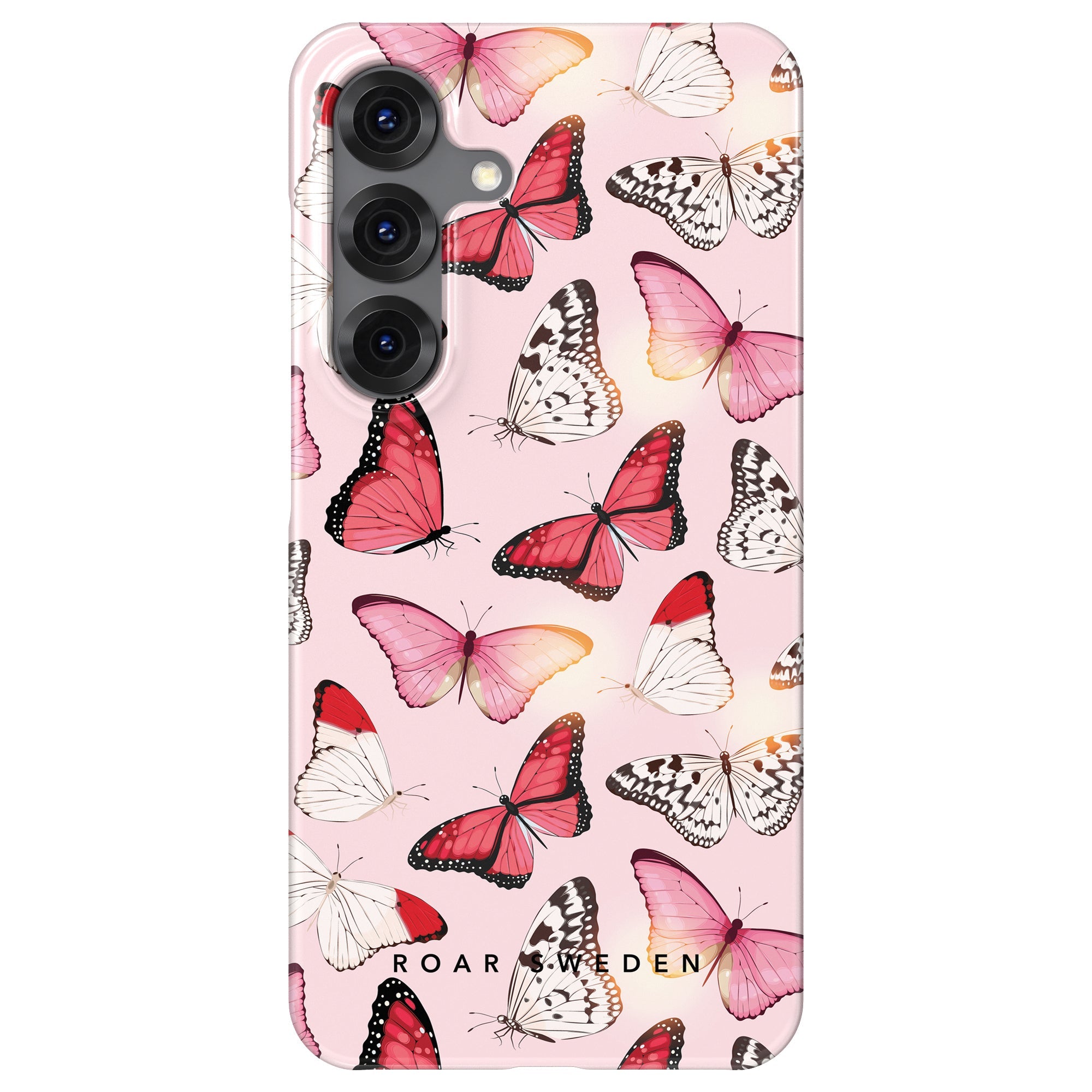 Slim mobilskal – Rosy Butterflies