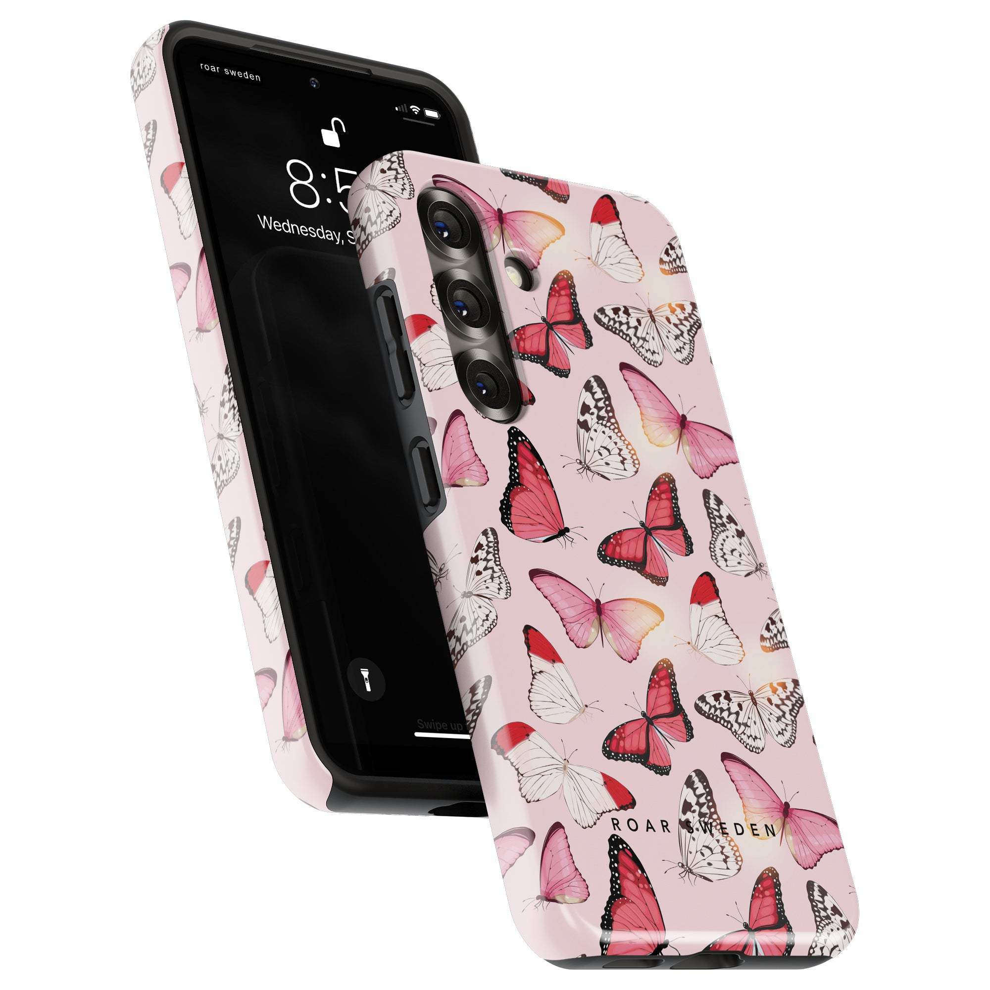 Tough mobilskal – Rosy Butterflies
