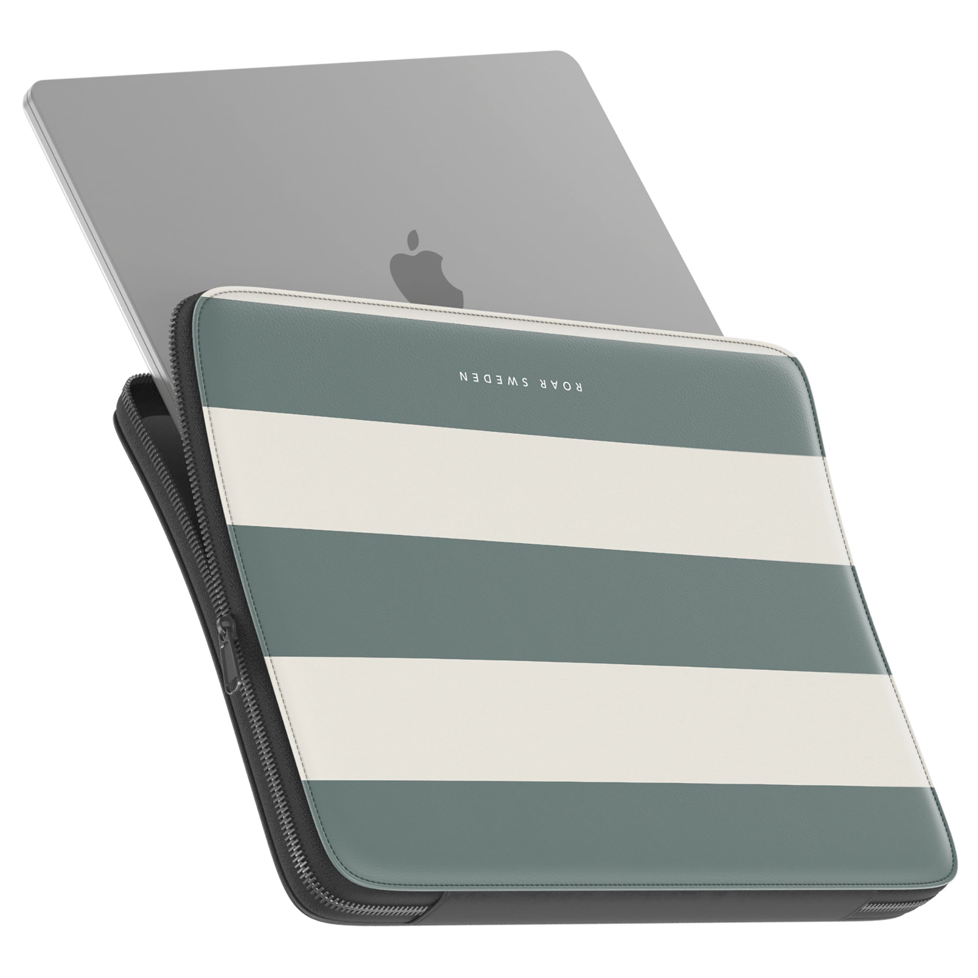Sage Stripes - Laptopfodral - Roar Sweden