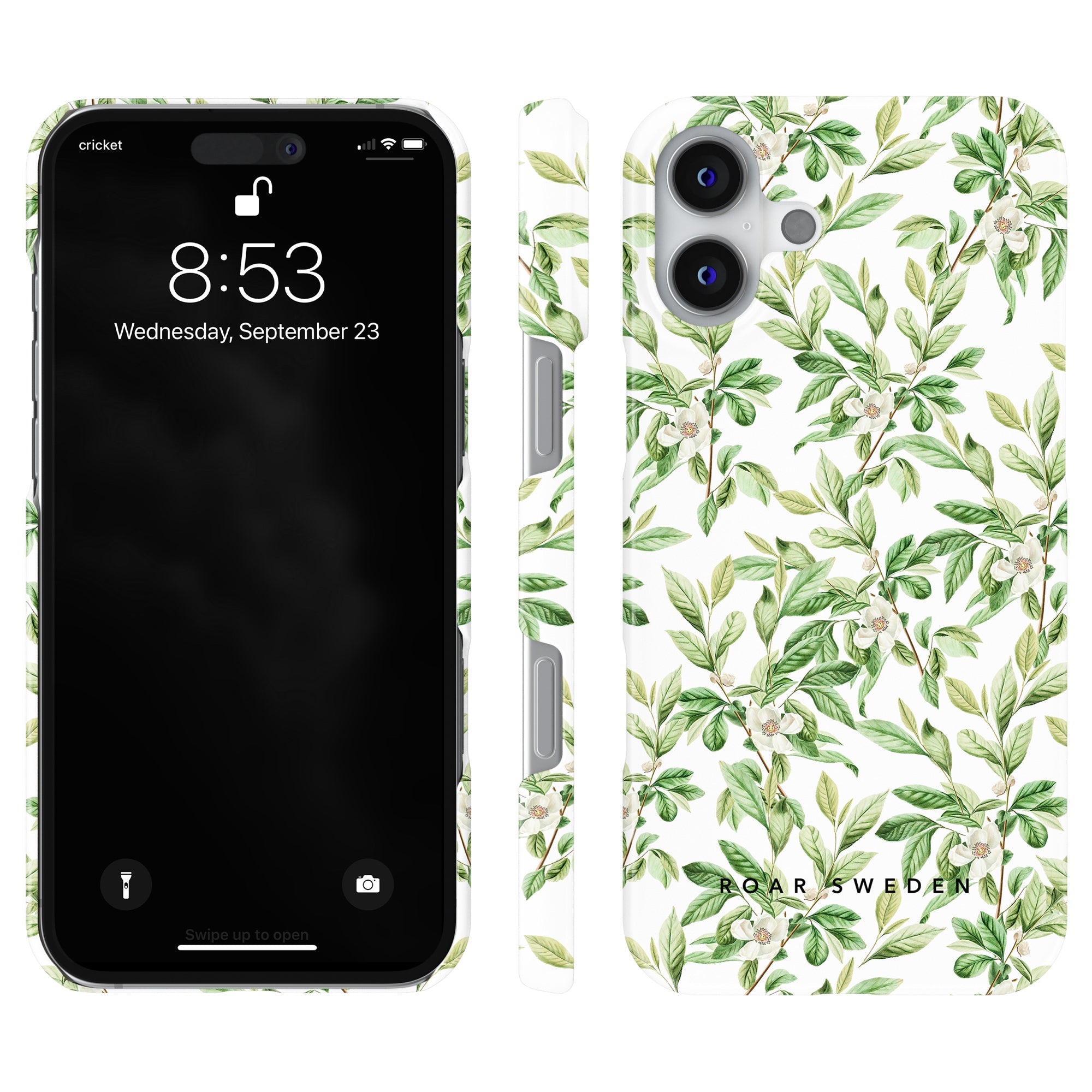Slim mobilskal – Spring Leaves
