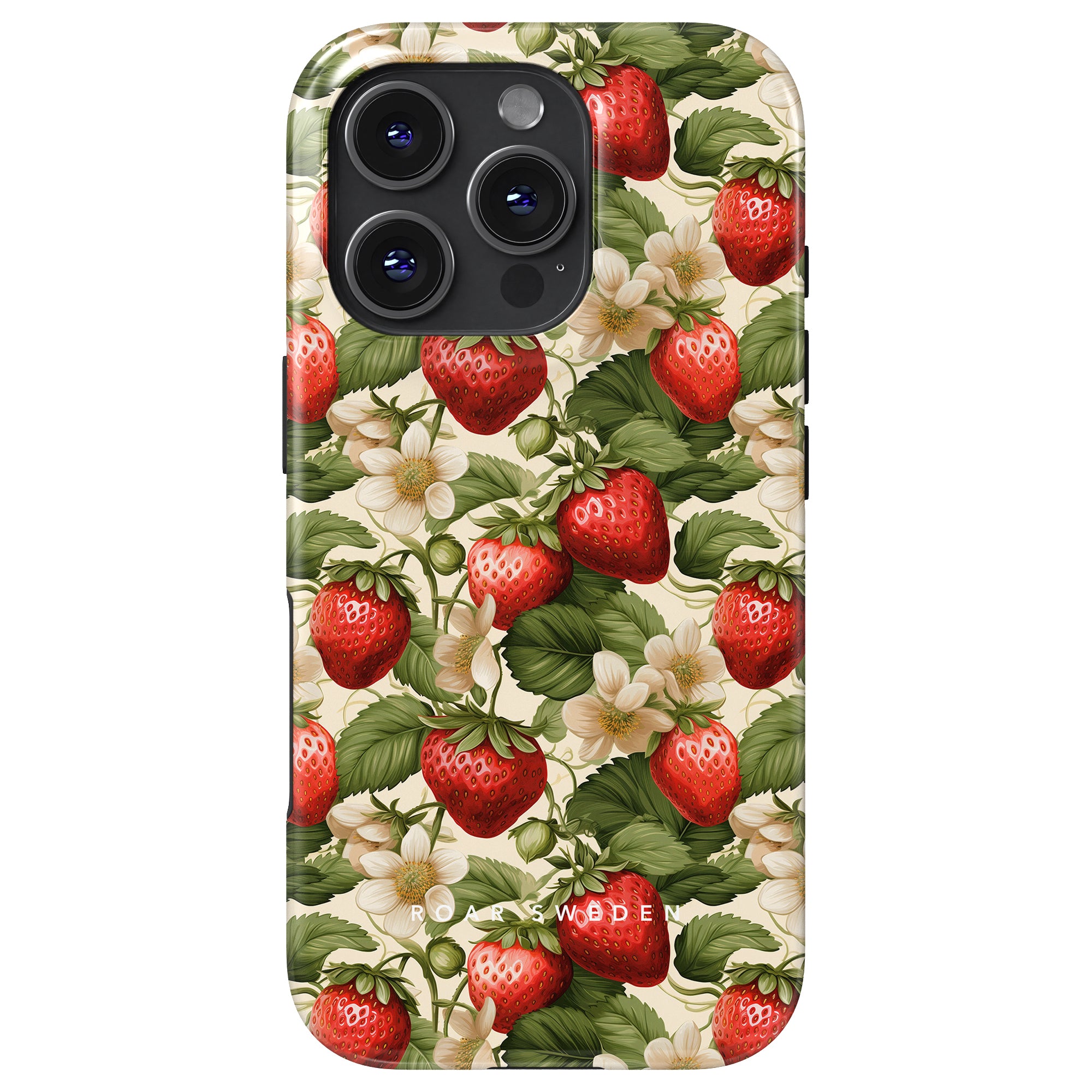 Tough mobilskal – Strawberries