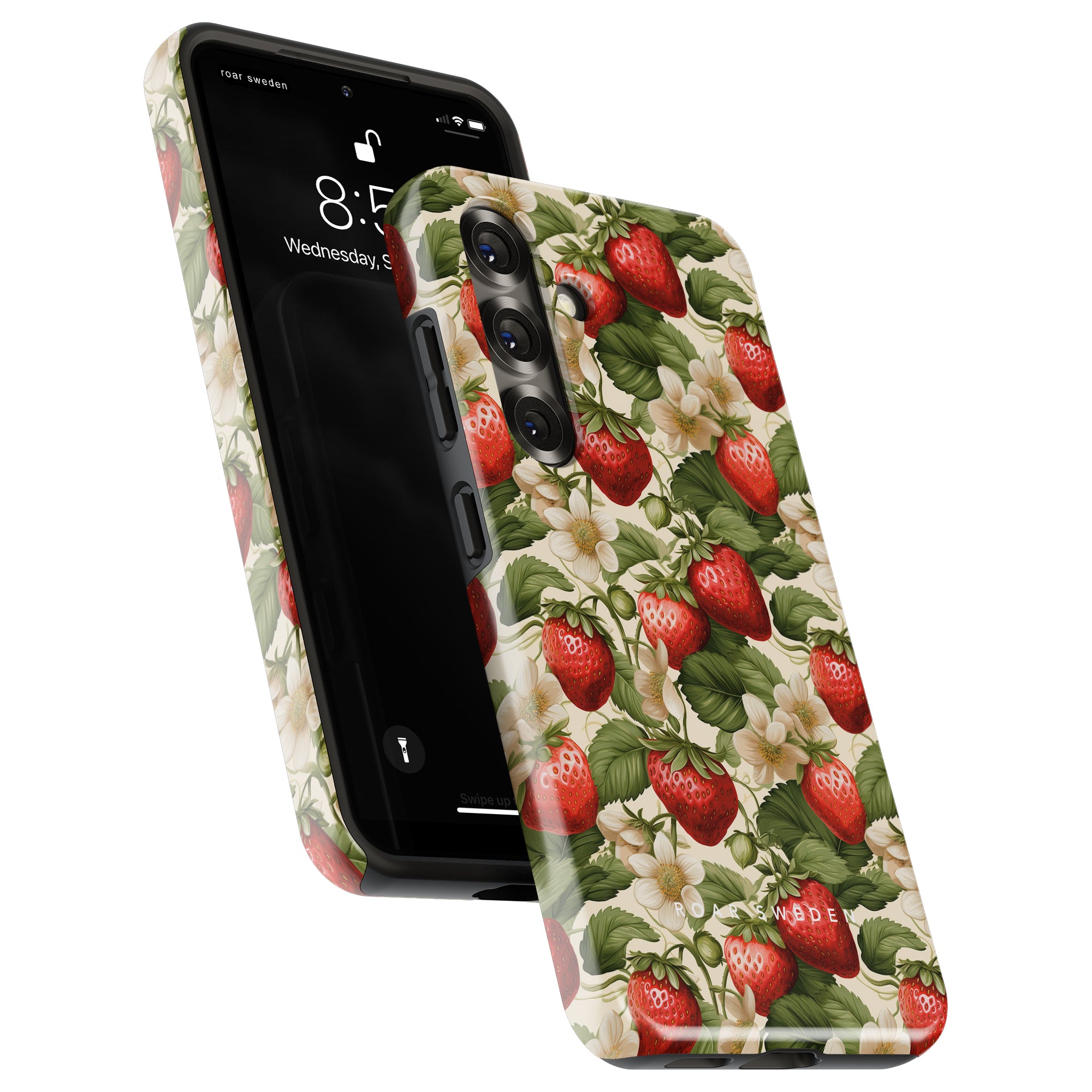Tough mobilskal – Strawberries