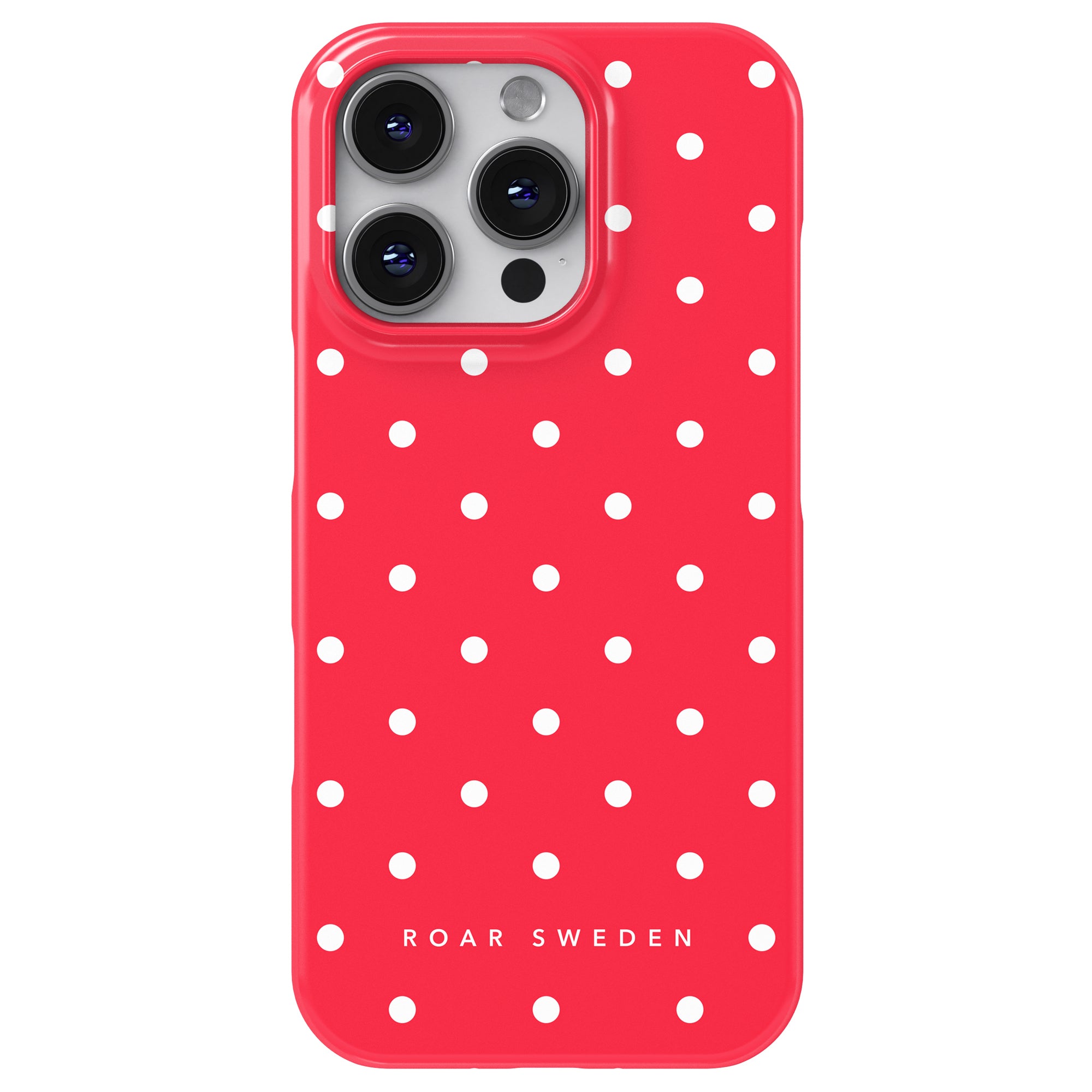 Slim mobilskal – Strawberry Dots