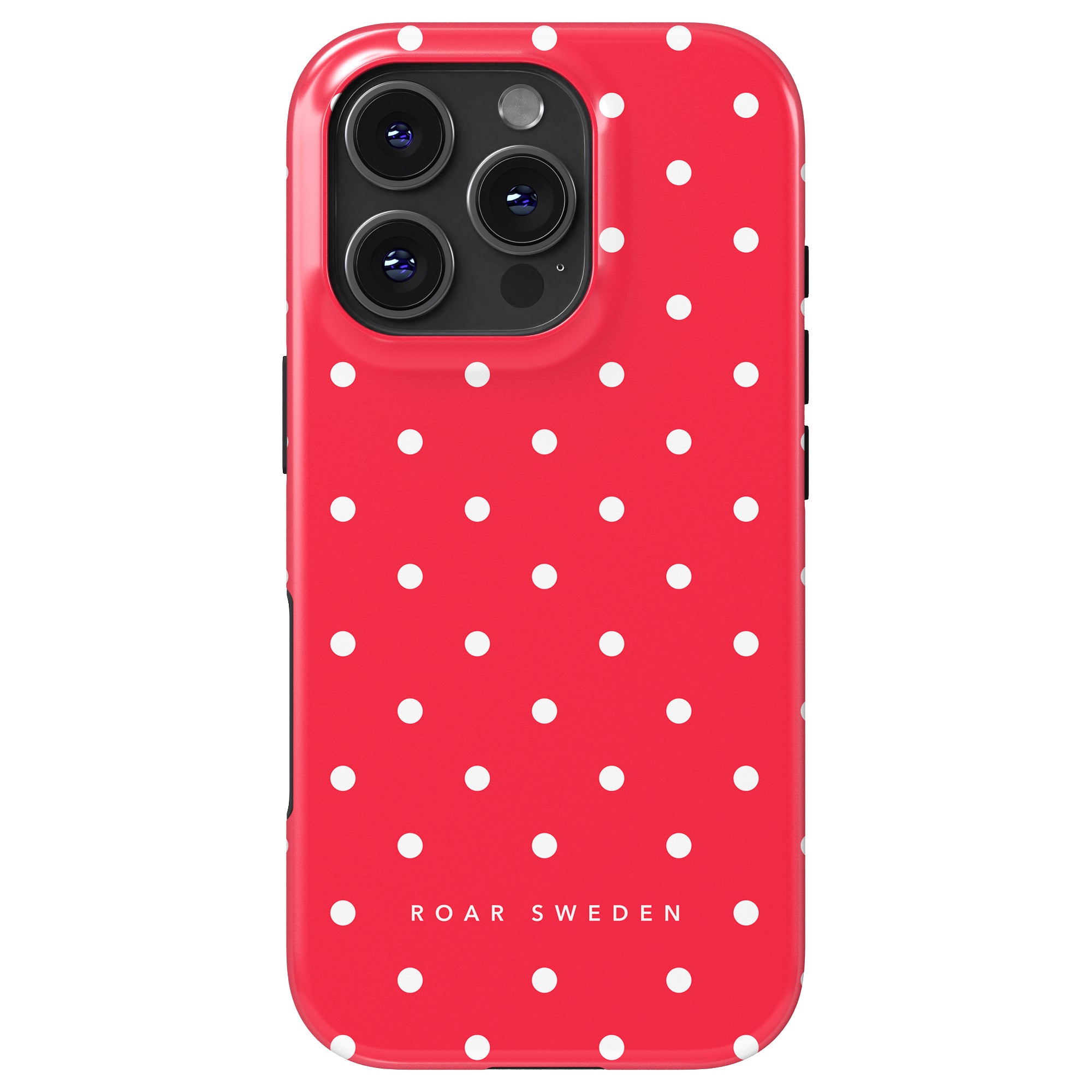 Strawberry Dots - Tough Case - Roar Sweden