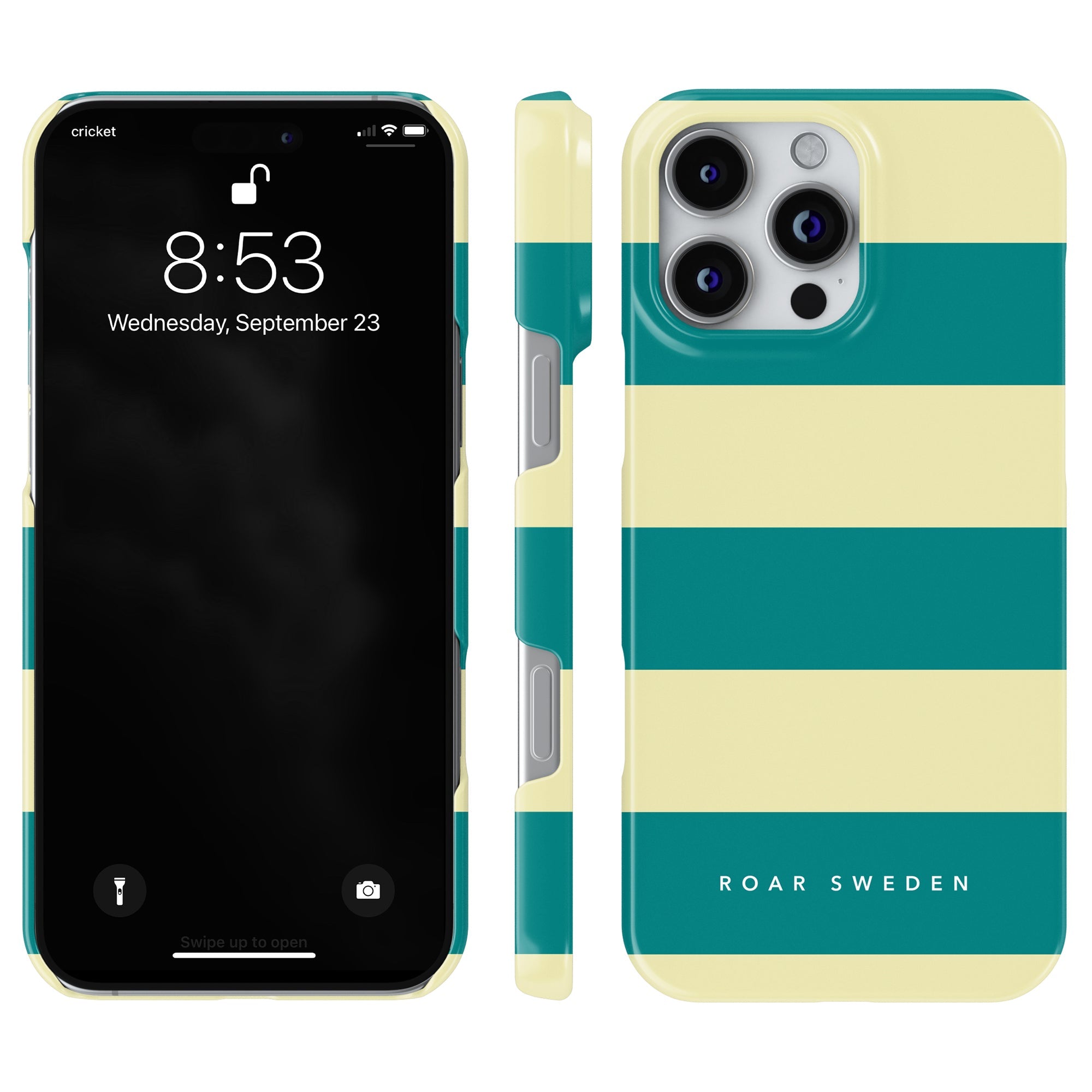 Slim mobilskal – Turtle Stripes