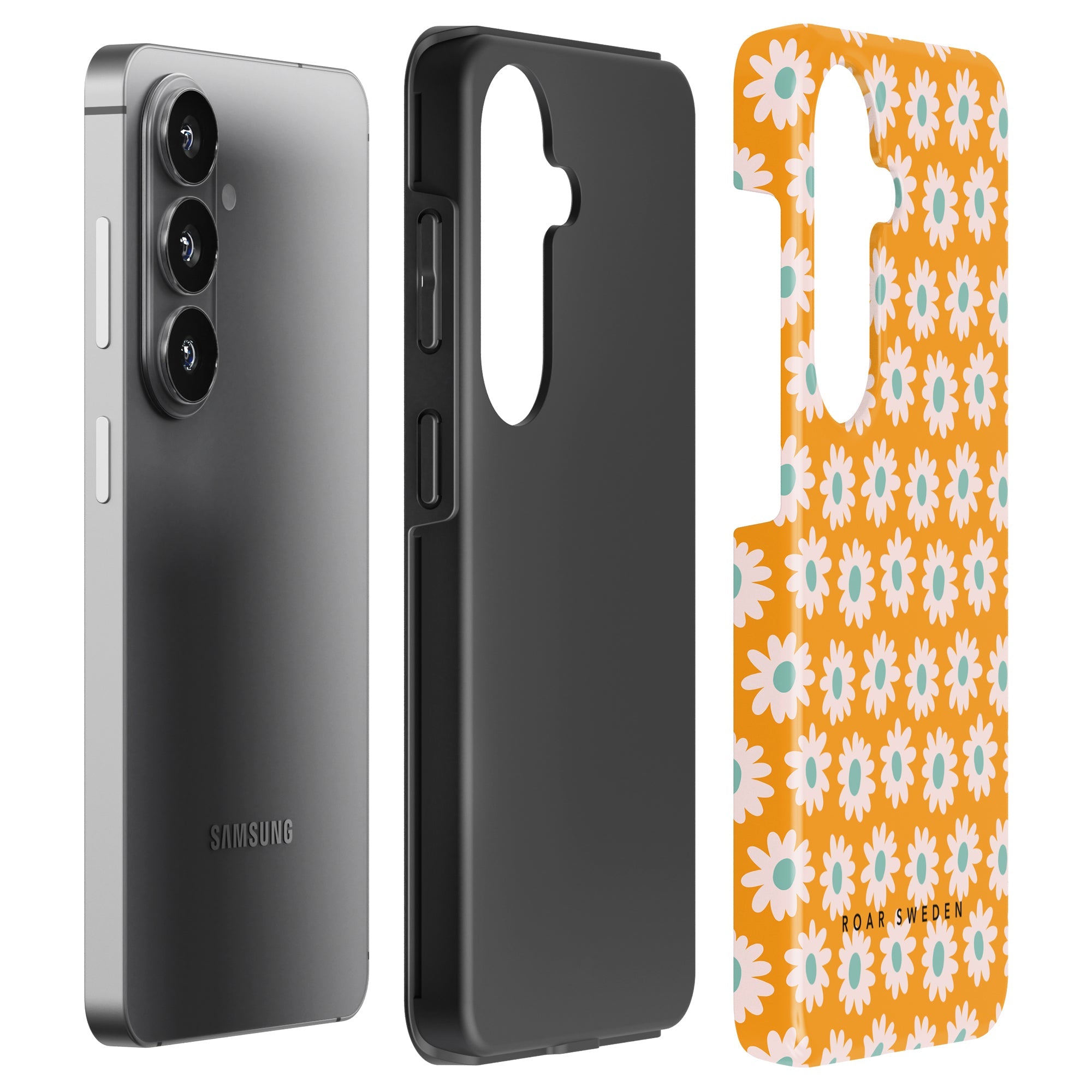Tough mobilskal – Vårblomma Orange
