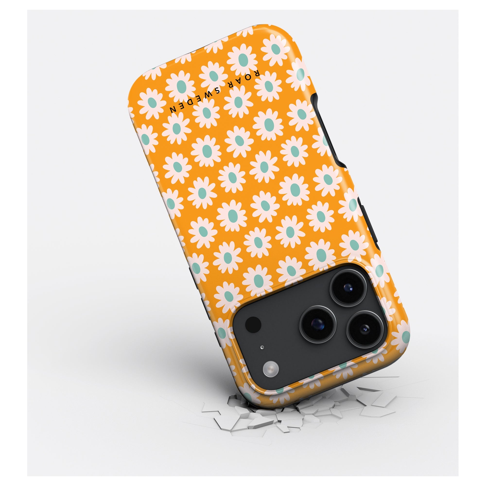 MagSafe mobilskal – Vårblomma Orange