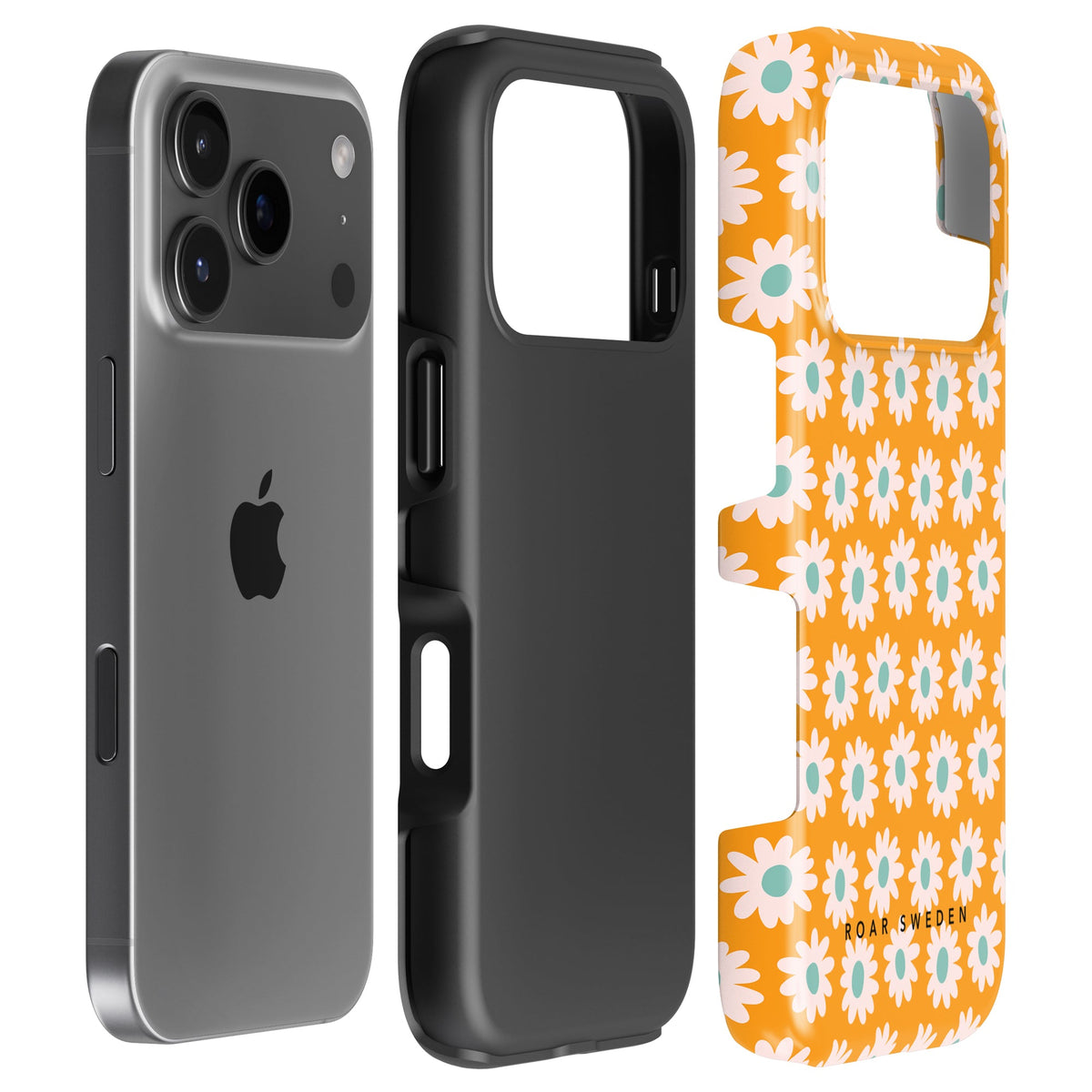 Tough mobilskal – Vårblomma Orange