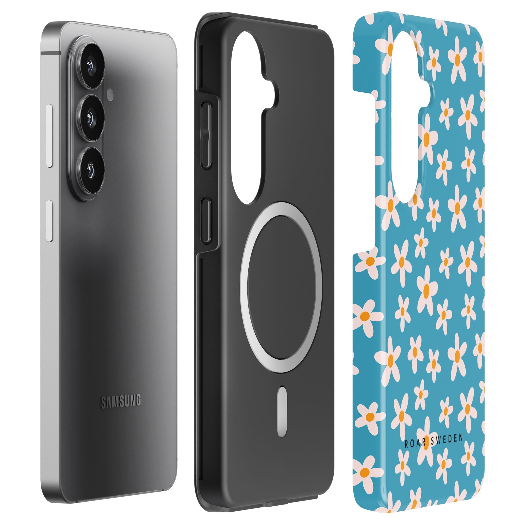 Vårblomma Blå - Magnetic Tough Phone Case - Roar Sweden