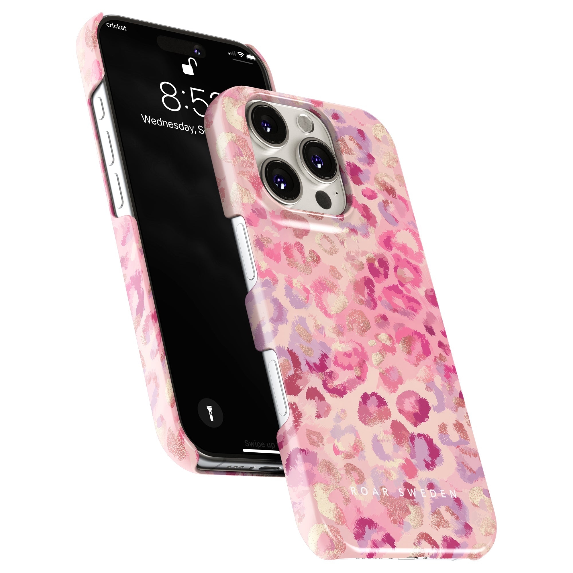 Slim mobilskal – Velvet Leopard