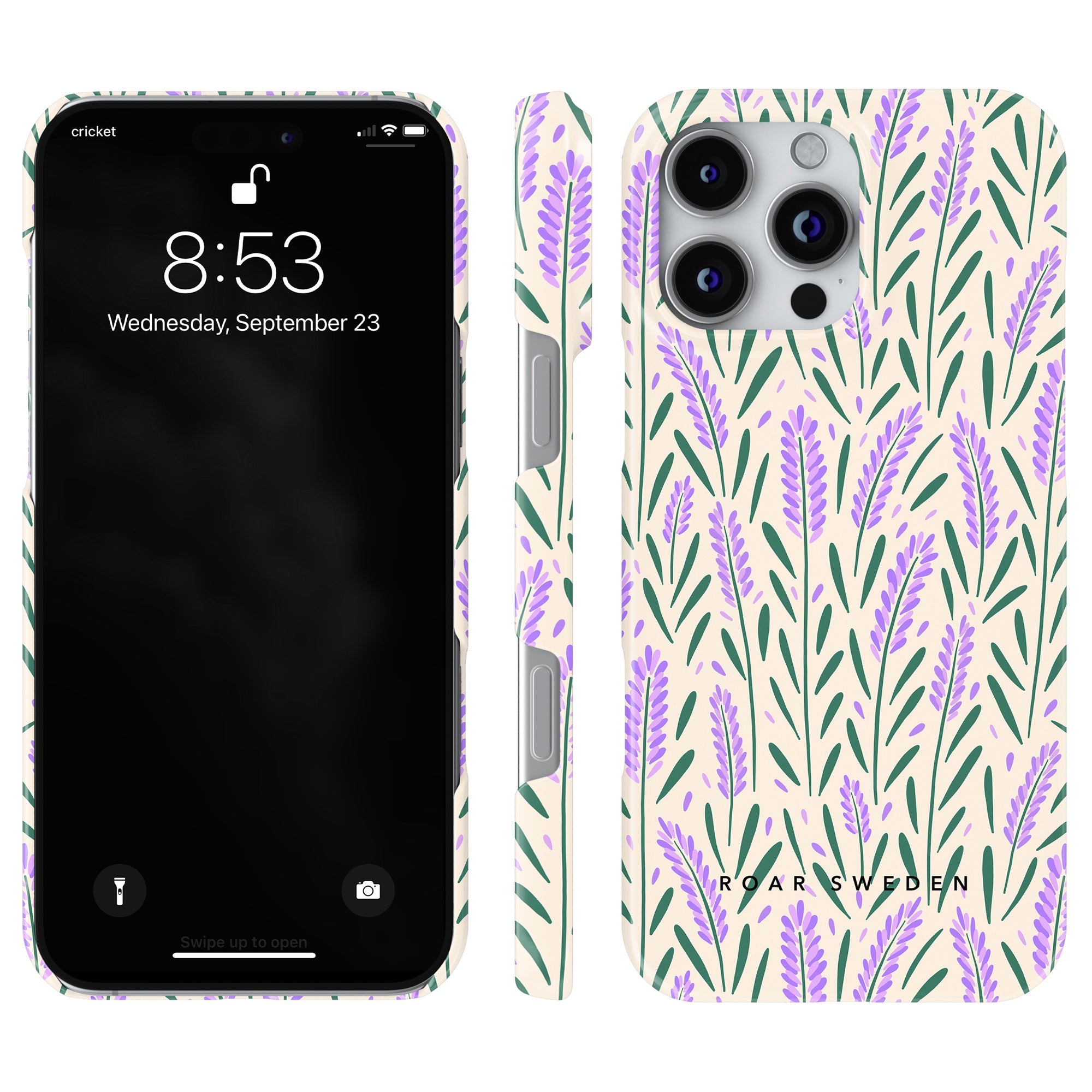 Slim mobilskal – Wild Lavender