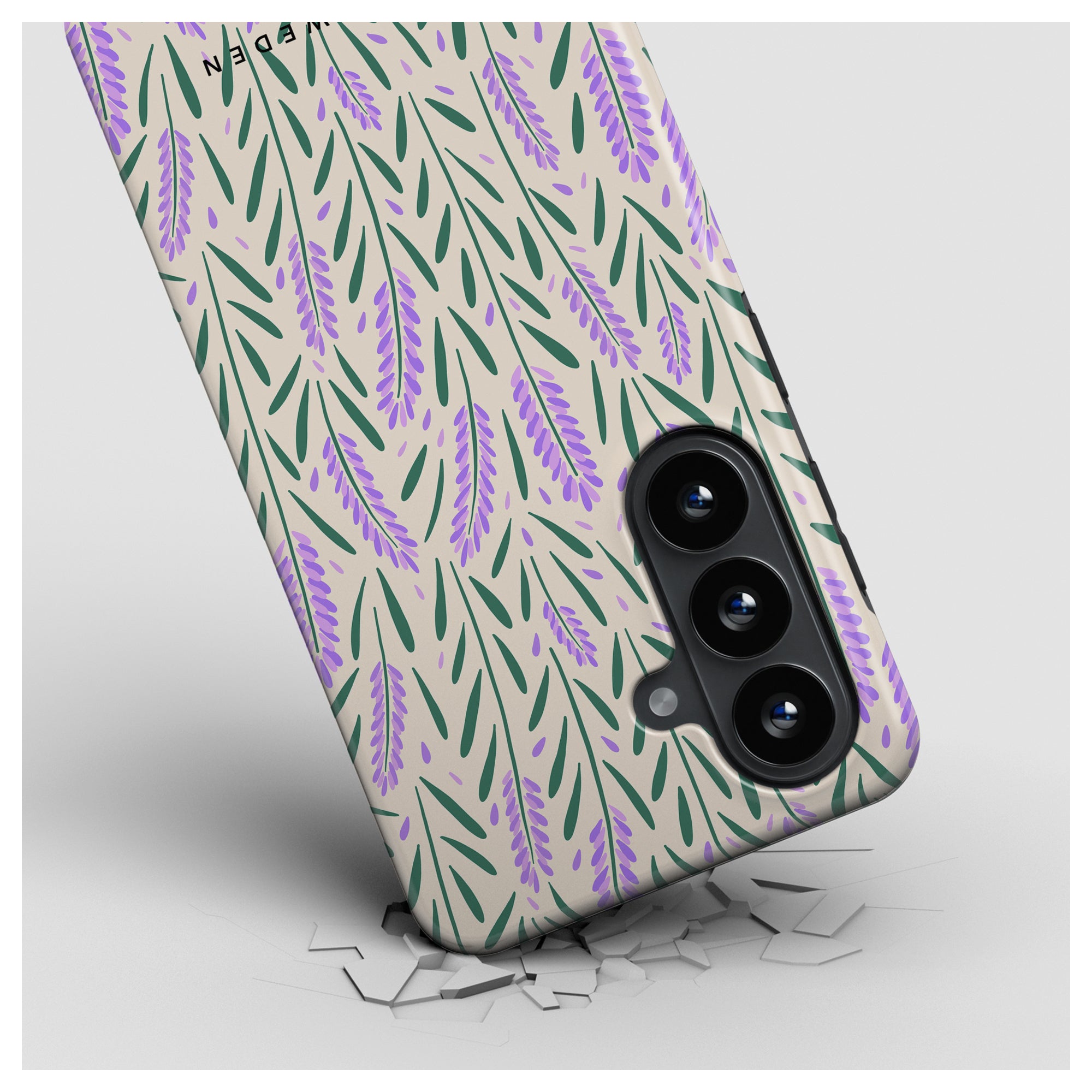 Wild Lavender - Magnetisk robust telefoncover