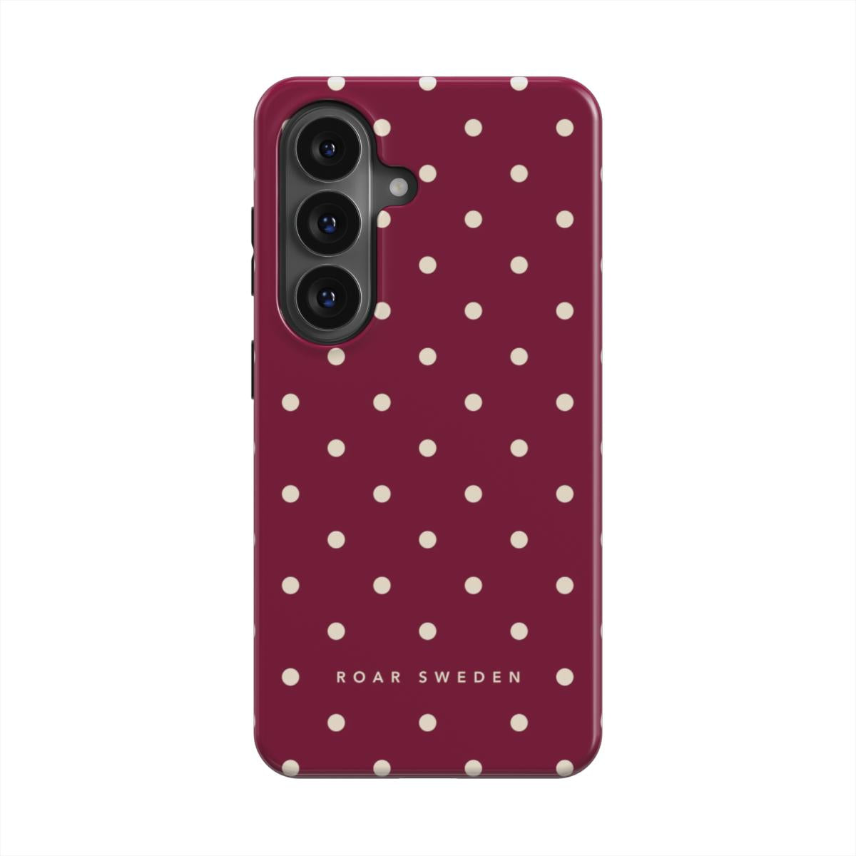 Burgundy Dots - Magnetic Tough Phone Case