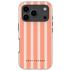 Apricot Stripes - Magsafe Tough Case - Roar Sweden