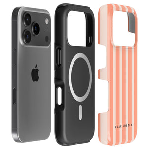 Apricot Stripes - MagSafe Tough Cover