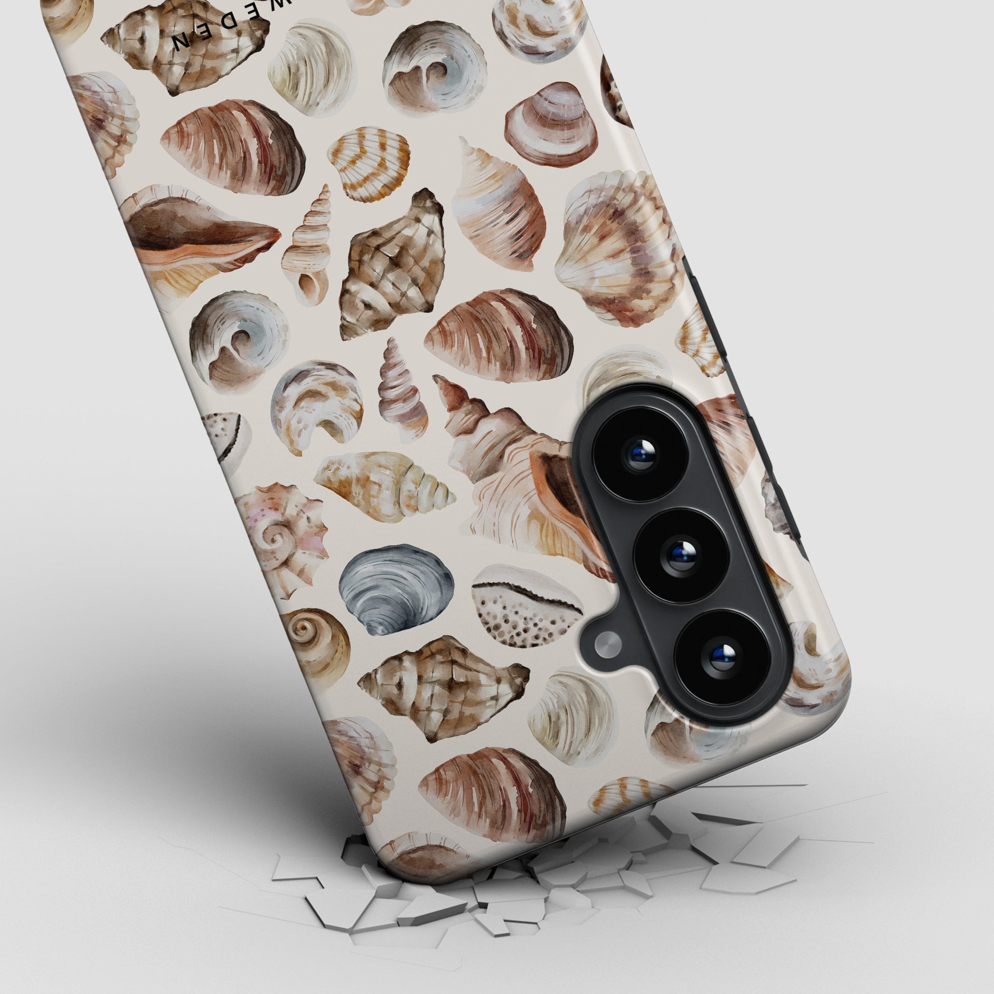Strandsnegle - Robust magnetisk telefoncover