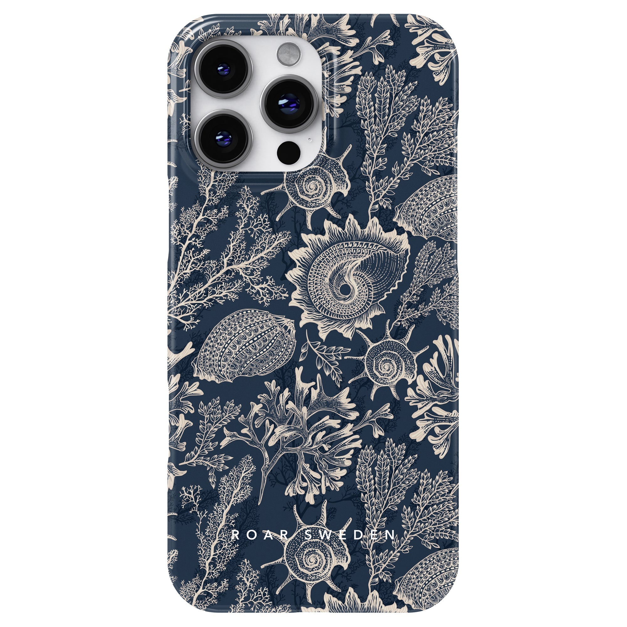 Slim mobilskal – Blue Corals