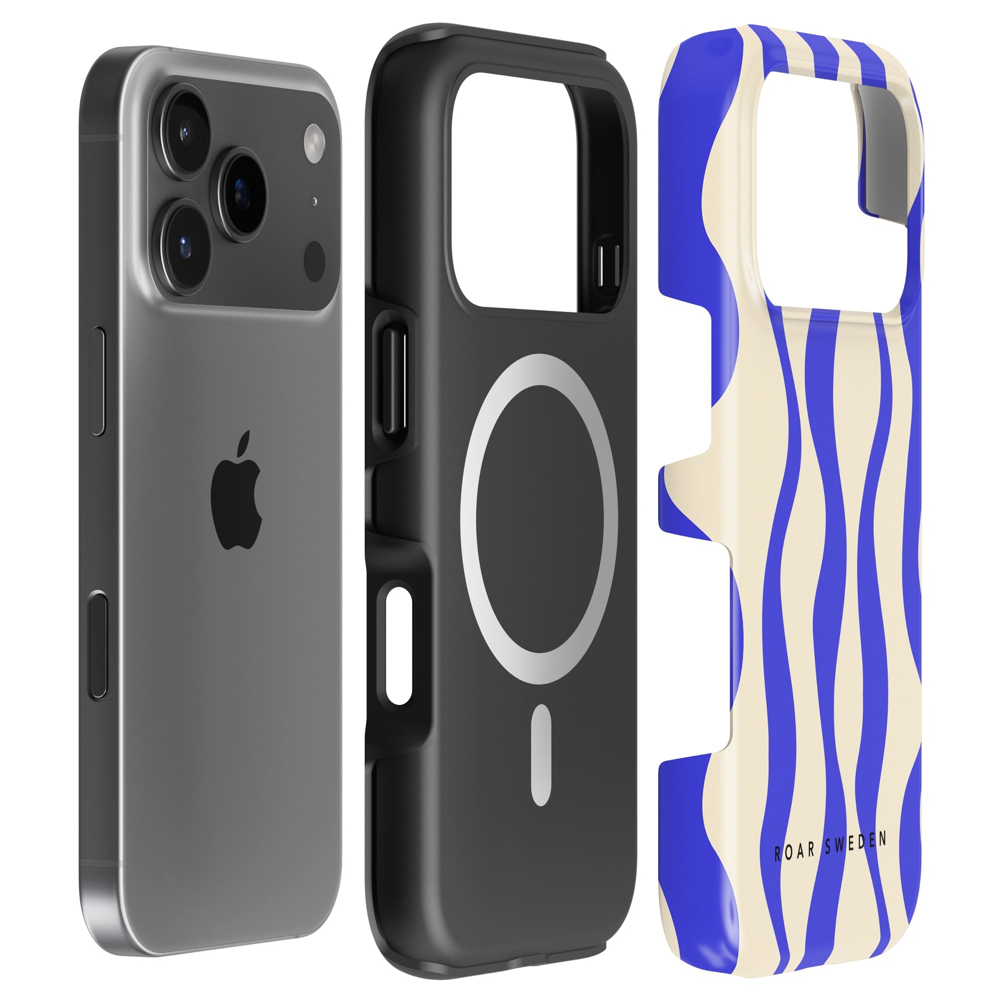 MagSafe mobilskal – Blue Waves