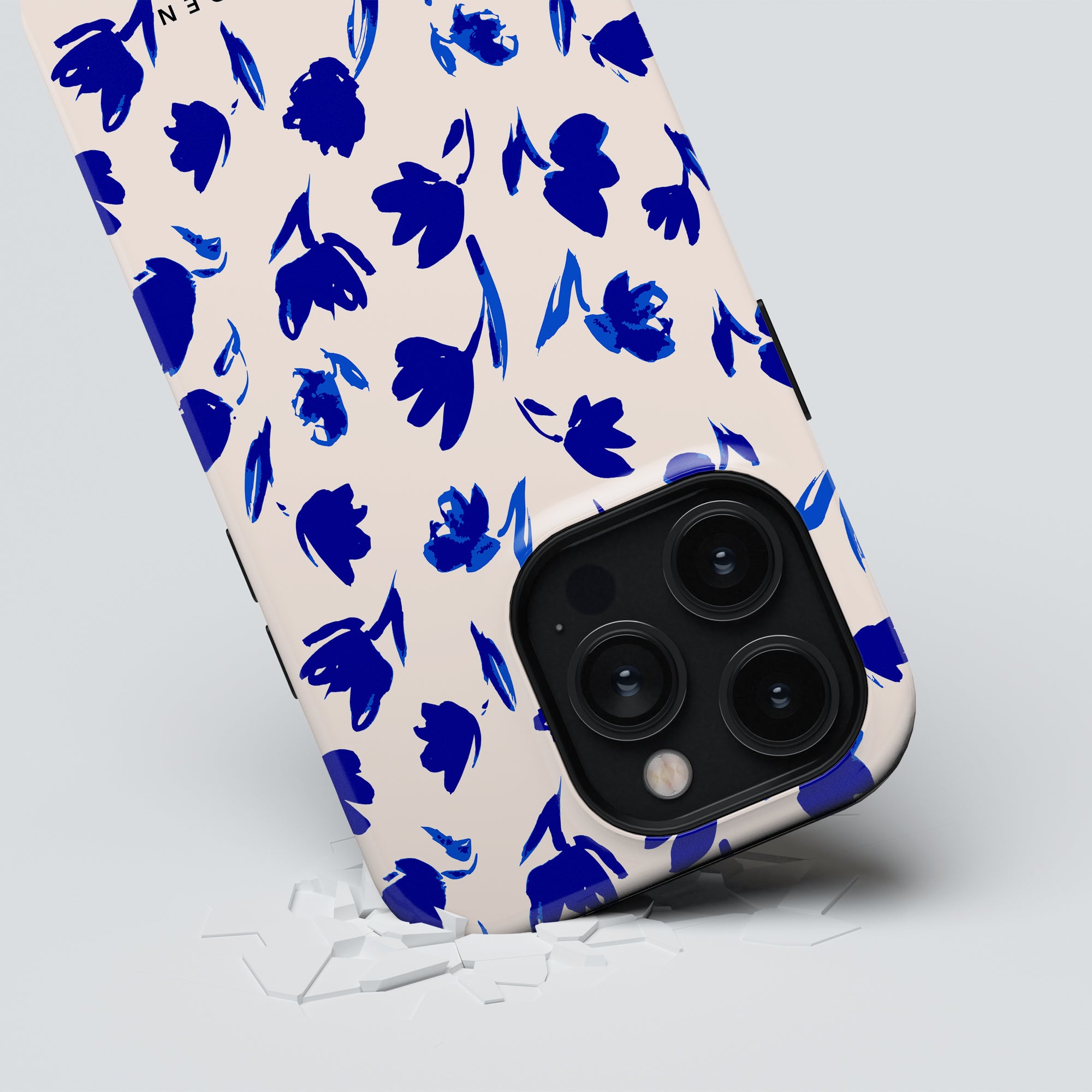 MagSafe mobilskal – Blue Flowers