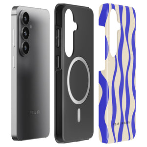 Blue Waves - Magnetisk Robust Telefoncover