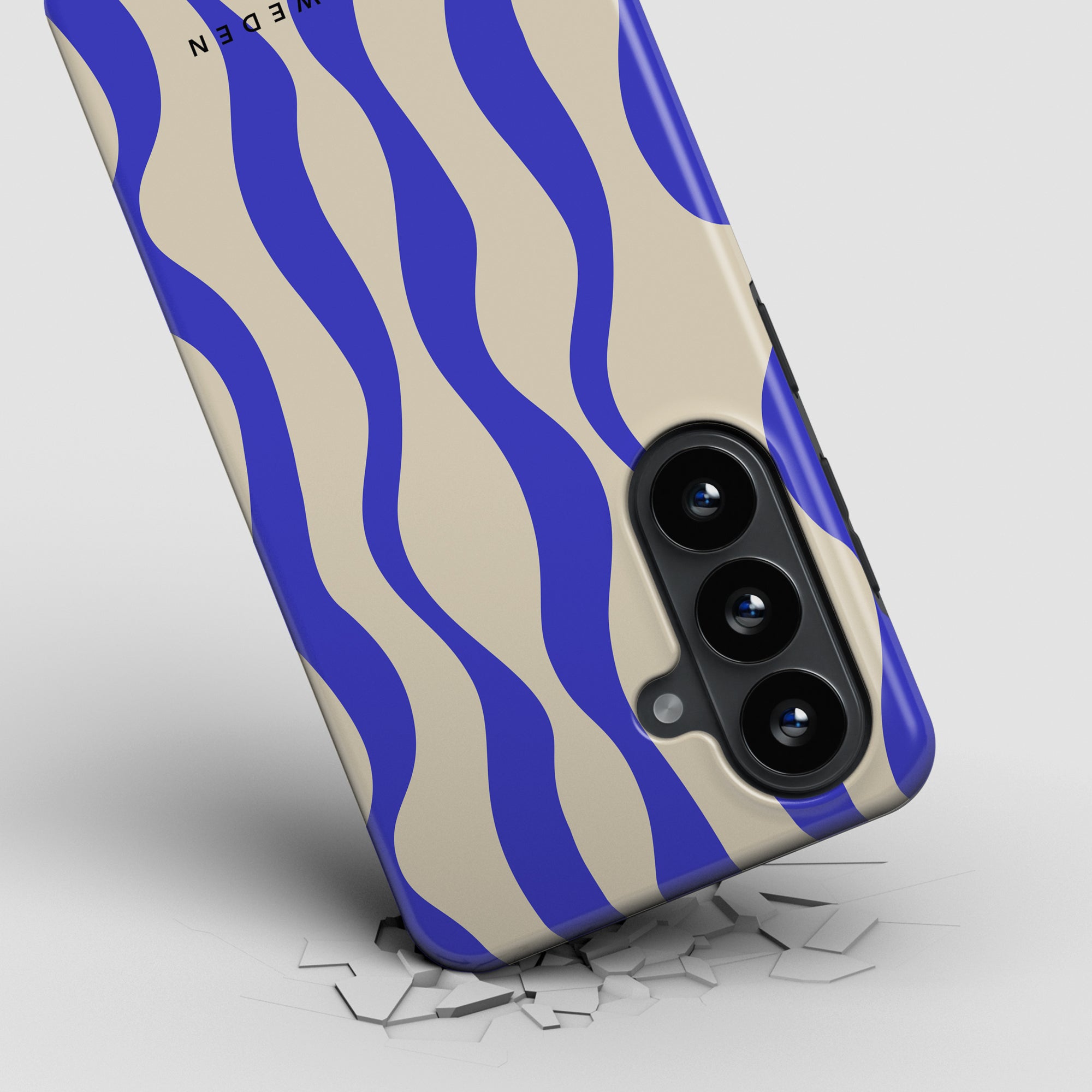 Blue Waves - Magnetisk Robust Telefoncover