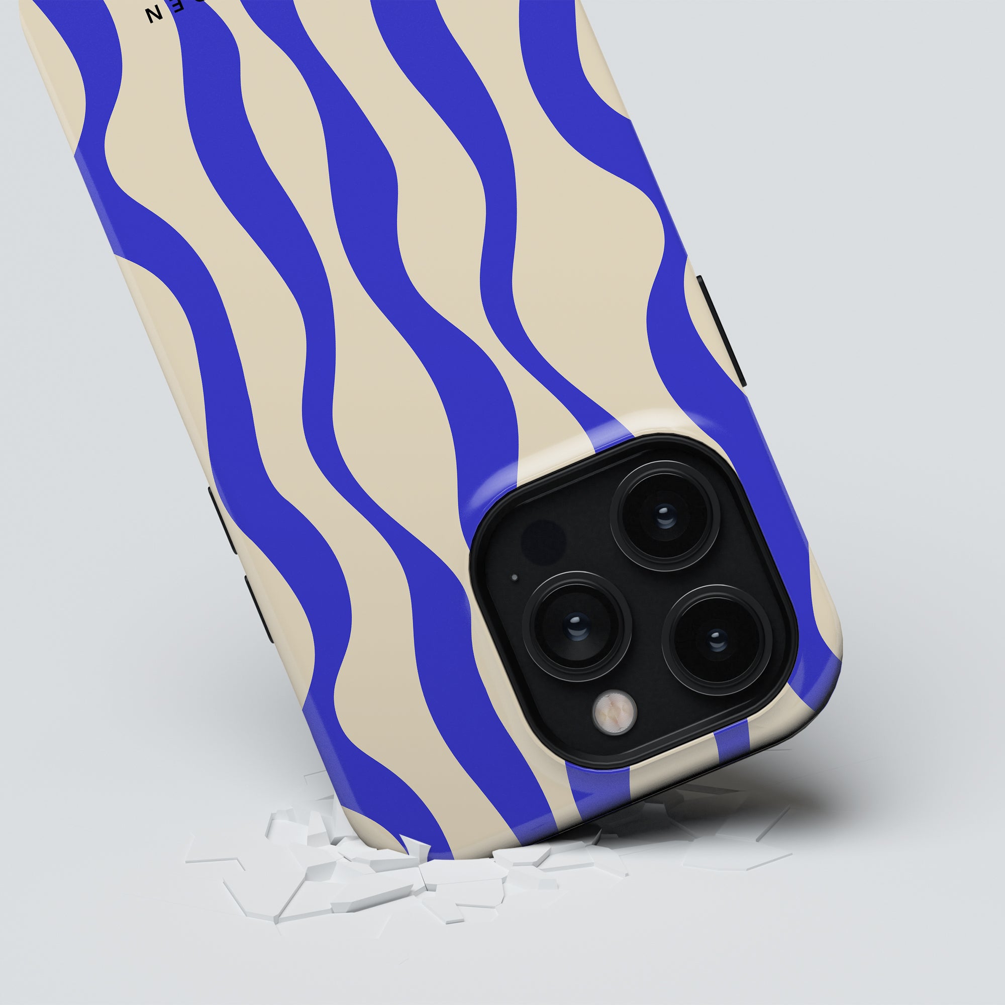 MagSafe mobilskal – Blue Waves