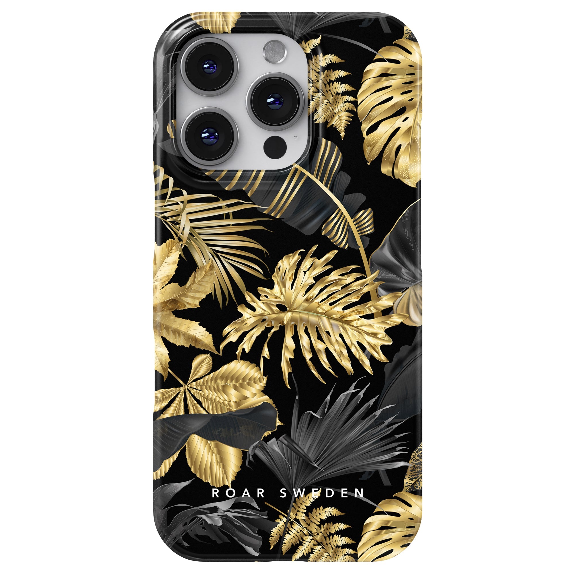 Slim mobilskal – Botanic Gold