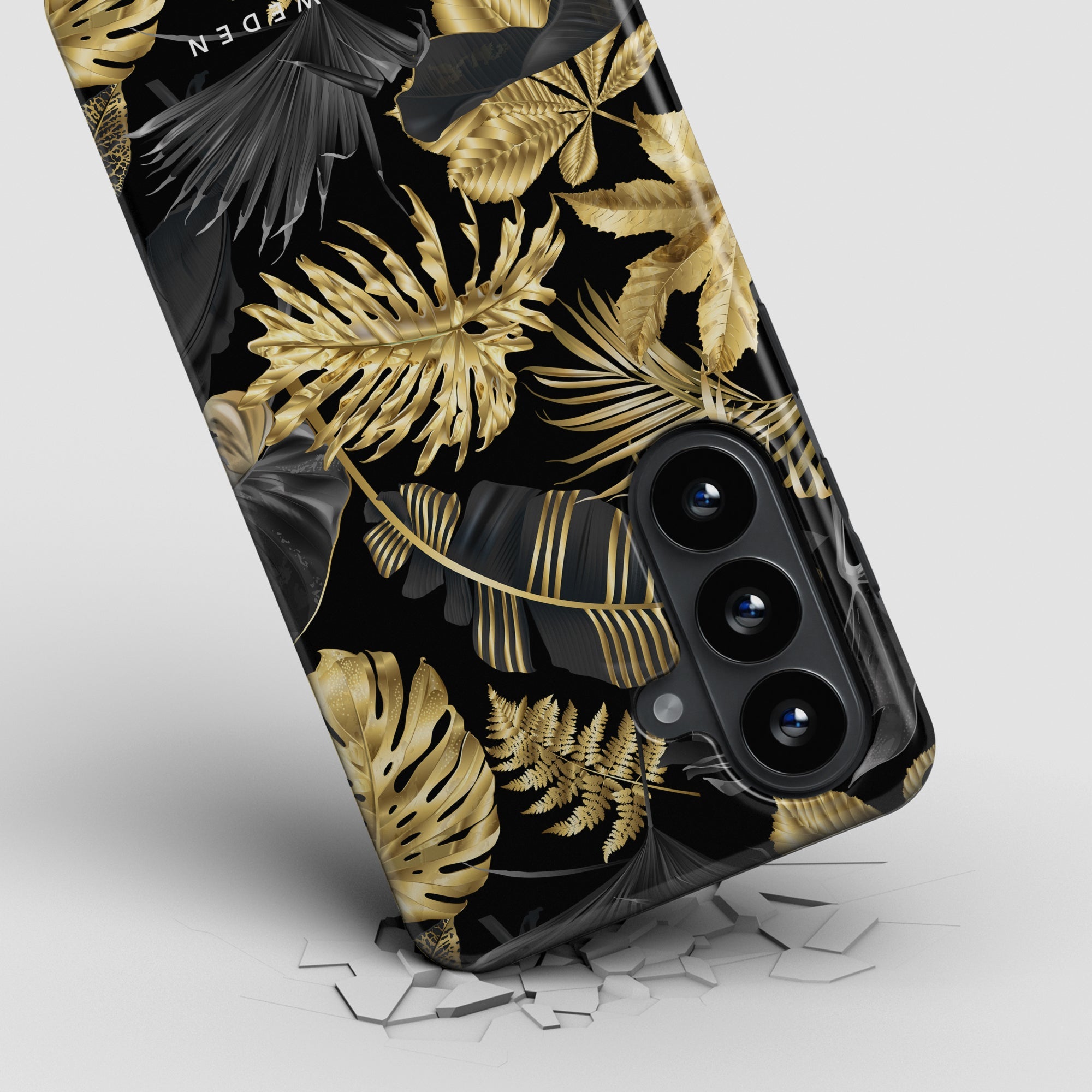 Tough mobilskal – Botanic Gold