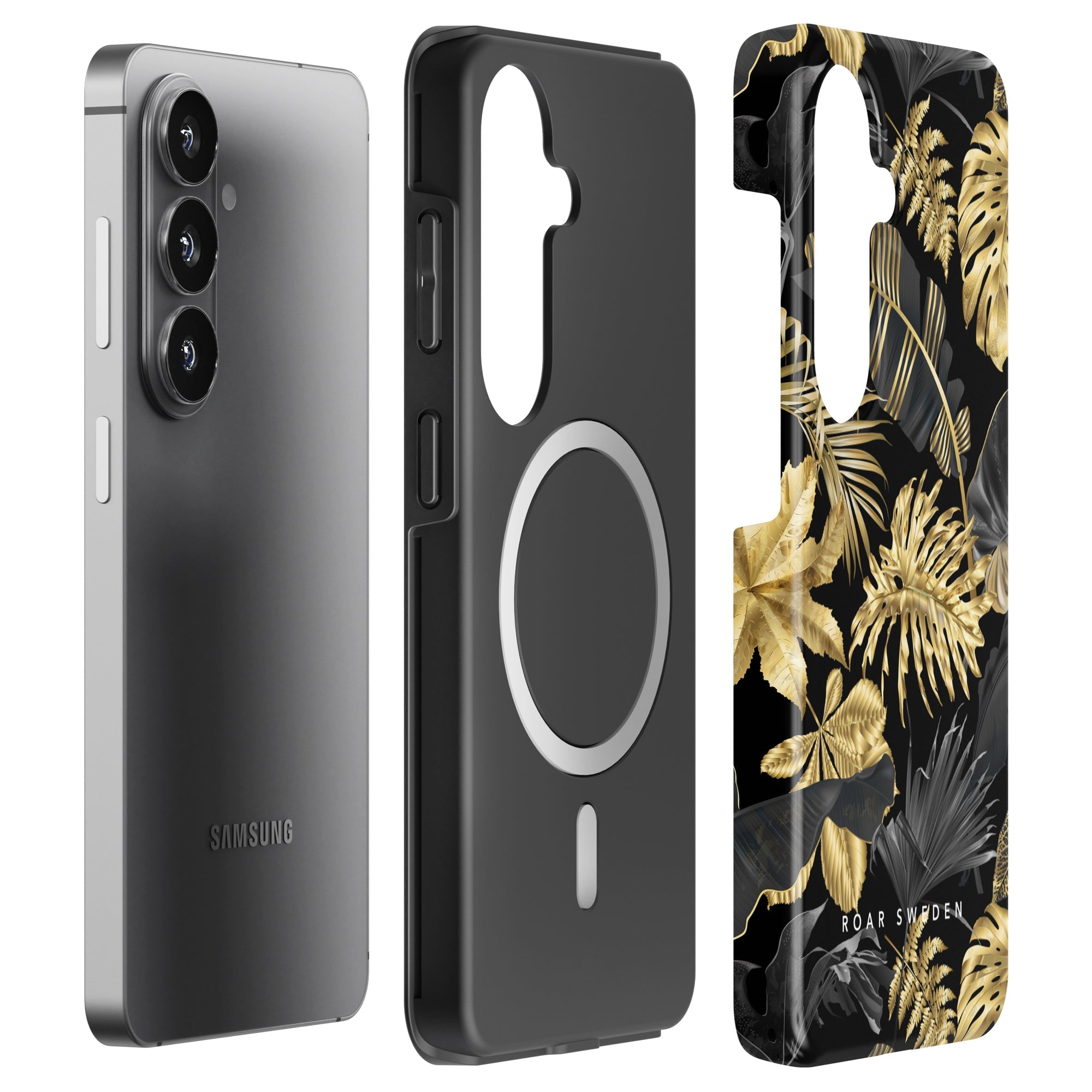 Botanic Gold - Magnetisk Robust Telefoncover