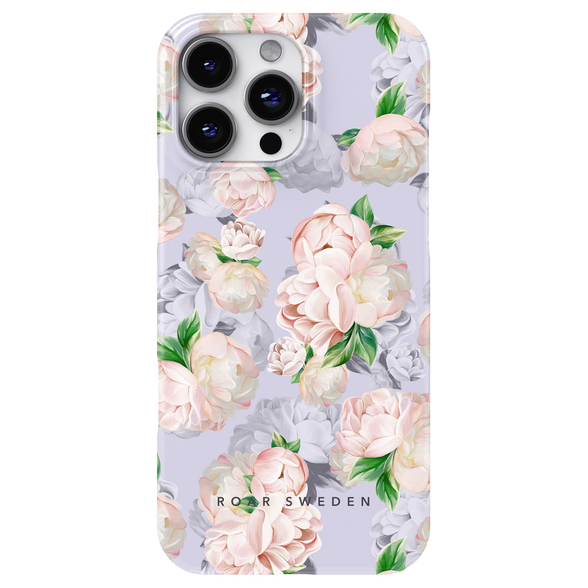 Slim mobilskal – Bright Peonies