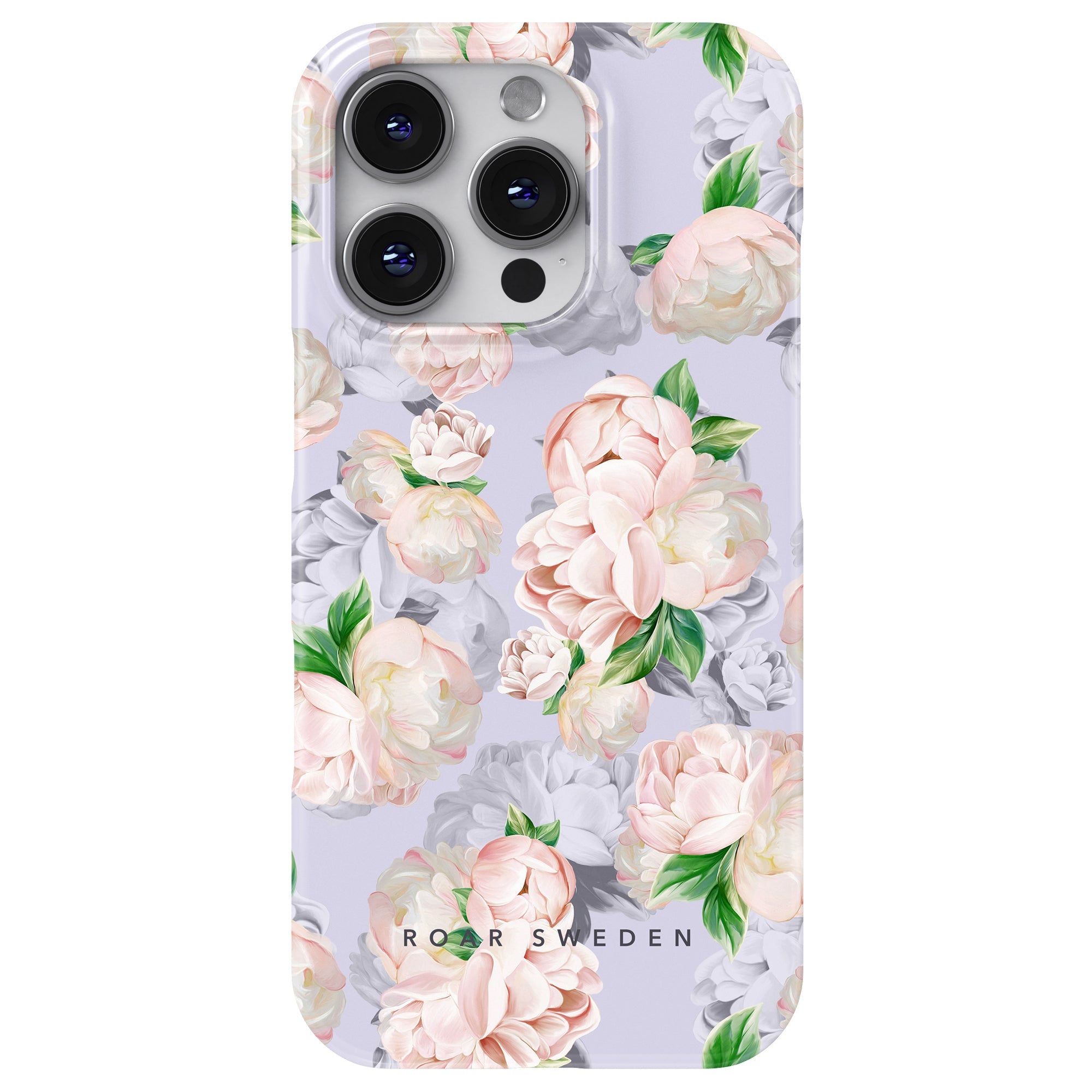 Slim mobilskal – Bright Peonies