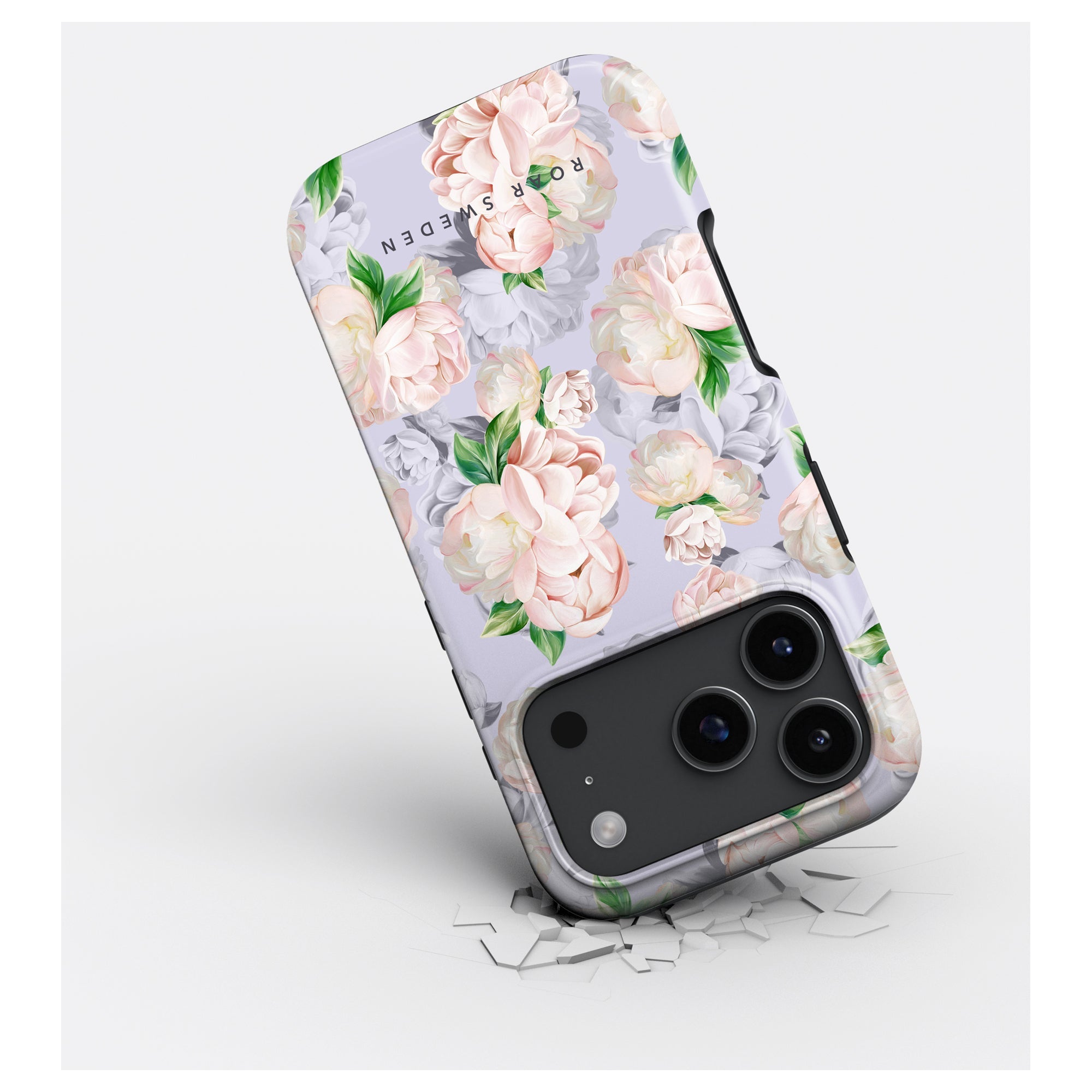 MagSafe mobilskal – Bright Peonies