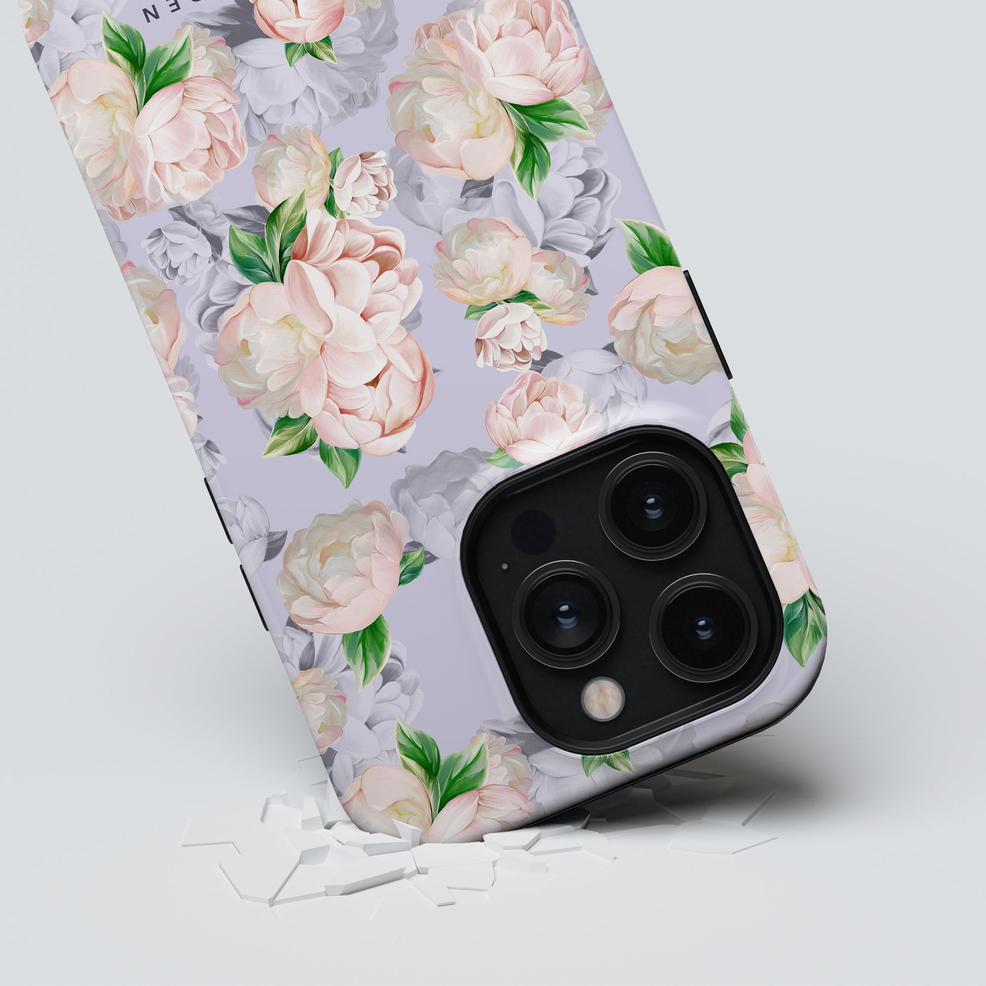 MagSafe mobilskal – Bright Peonies