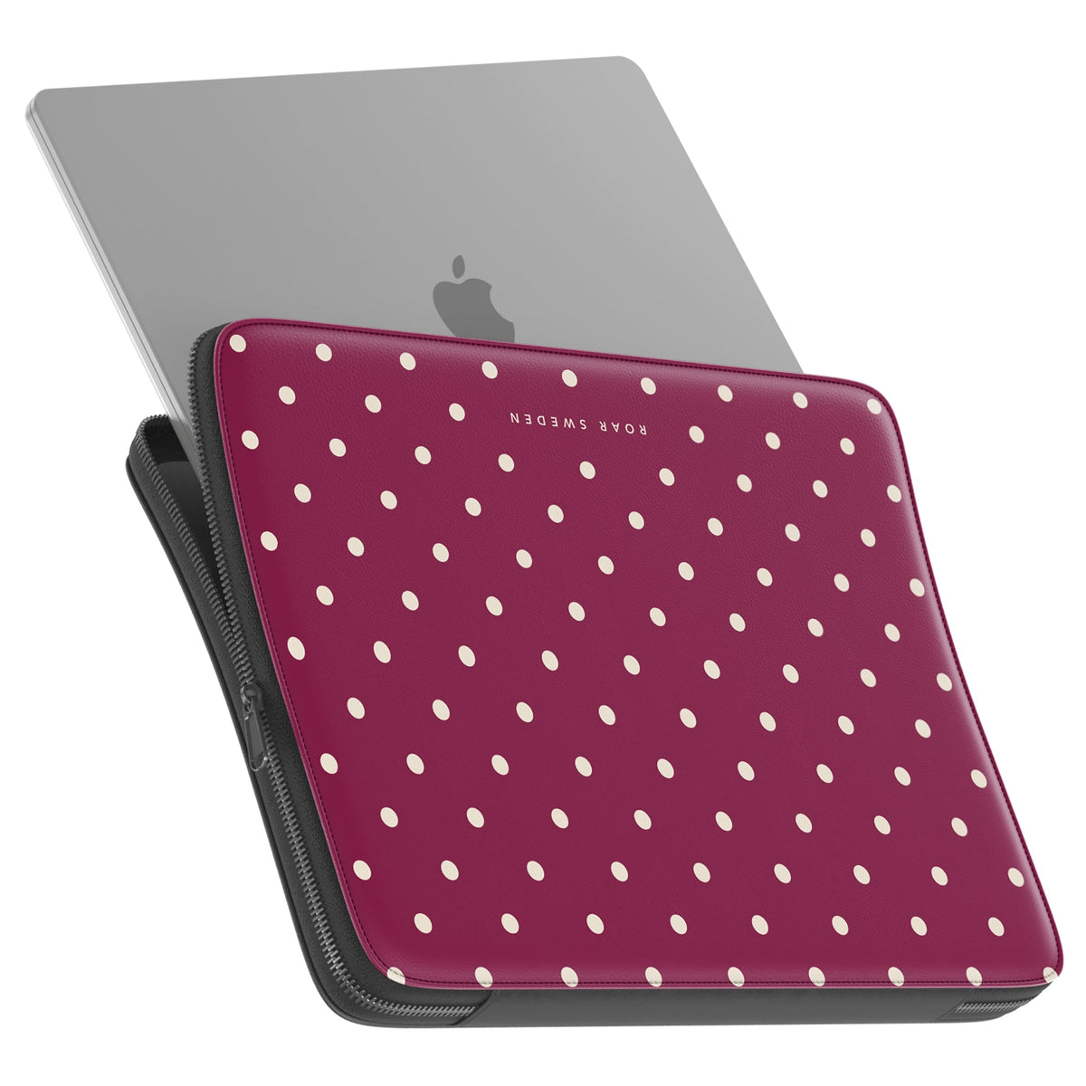 Burgundy Dots - Laptopfodral