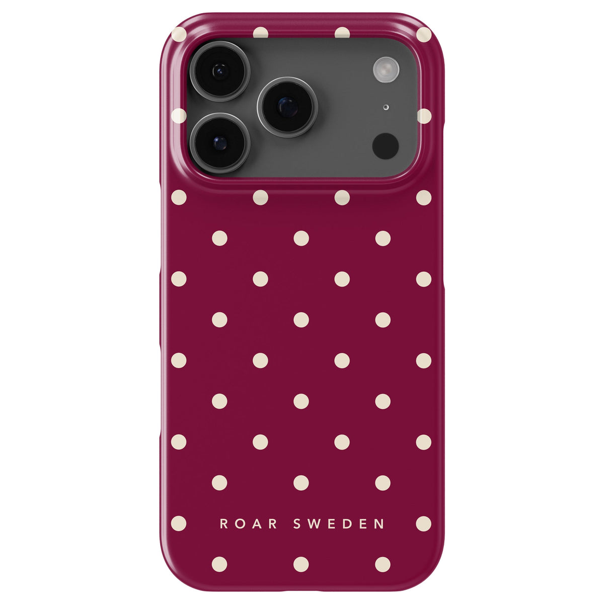 Burgundy Dots - Magsafe Tough Case