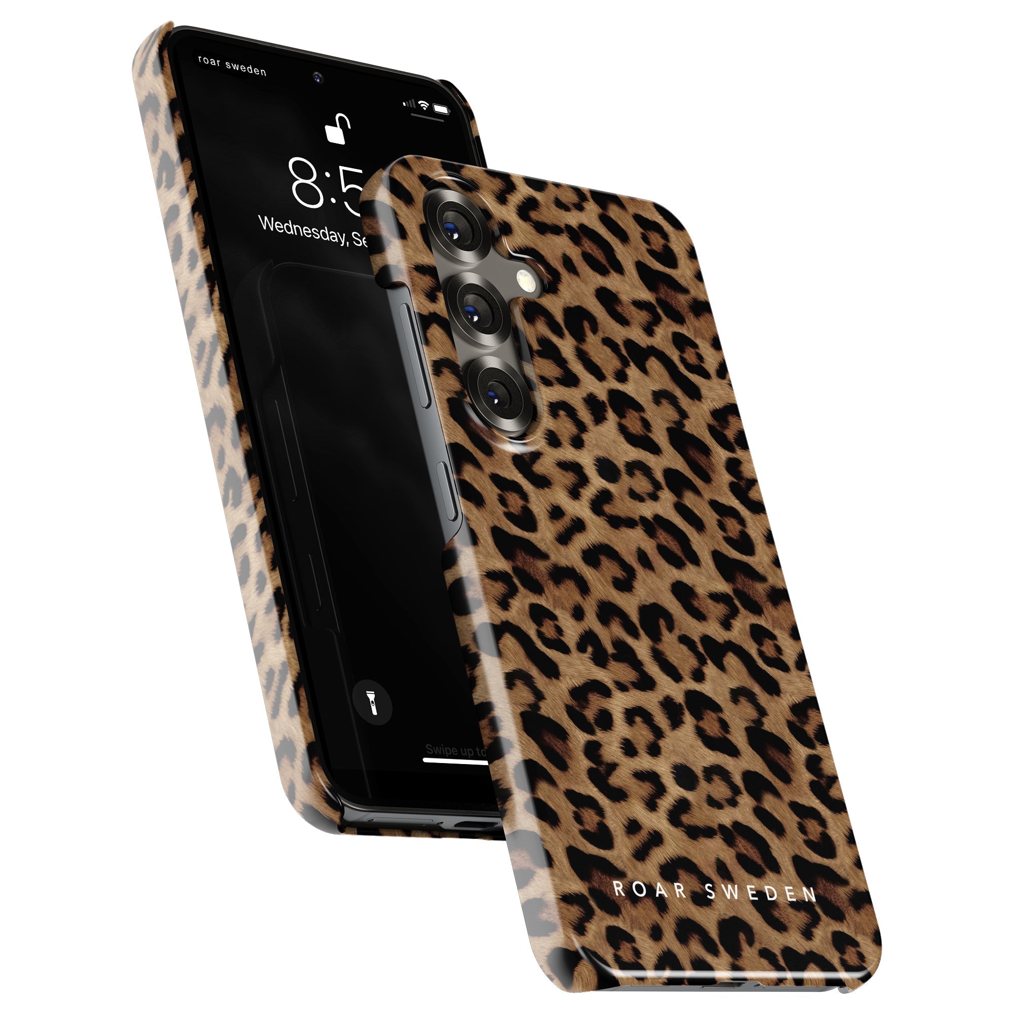 Slim mobilskal – Catty Leopard