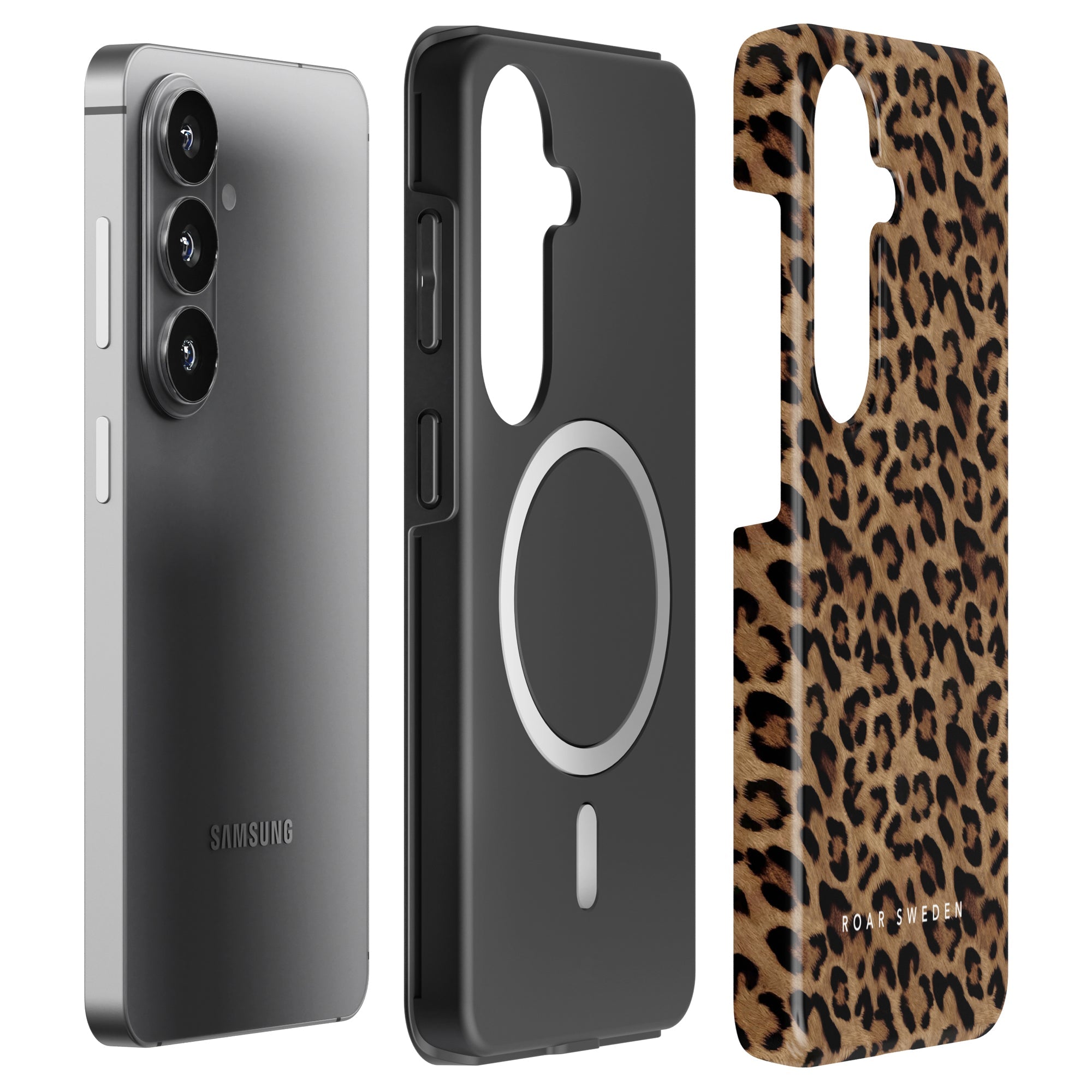 Catty Leopard - Magnetisk Robust Telefoncover