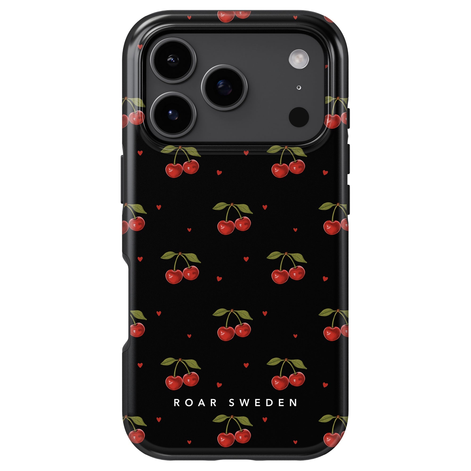 Cherry Black - Tough Case - Roar Sweden